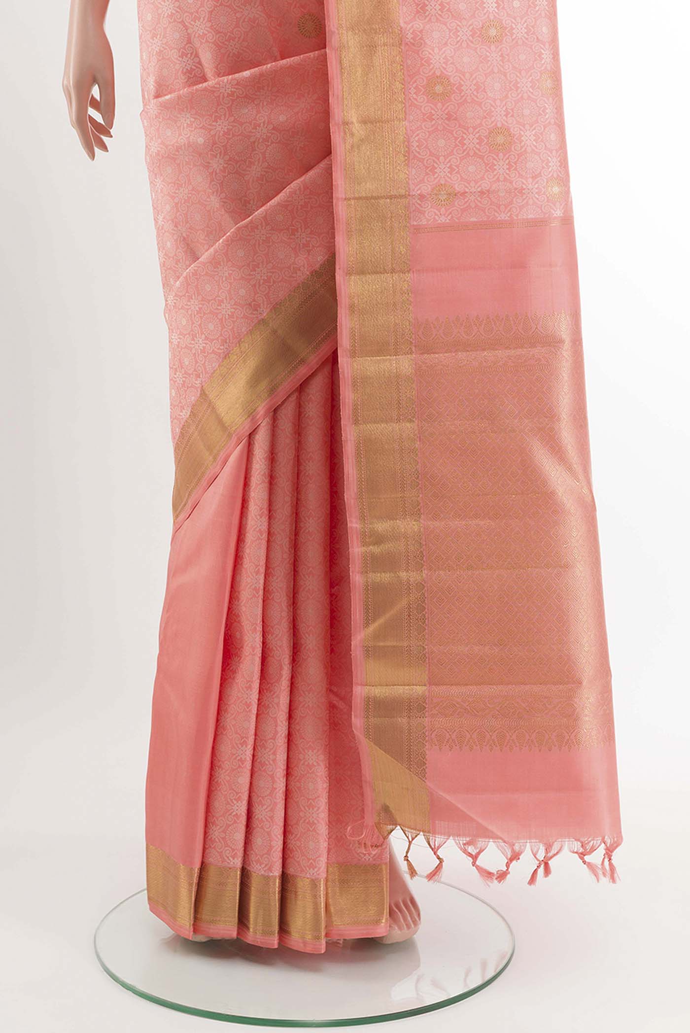 pleats pallu