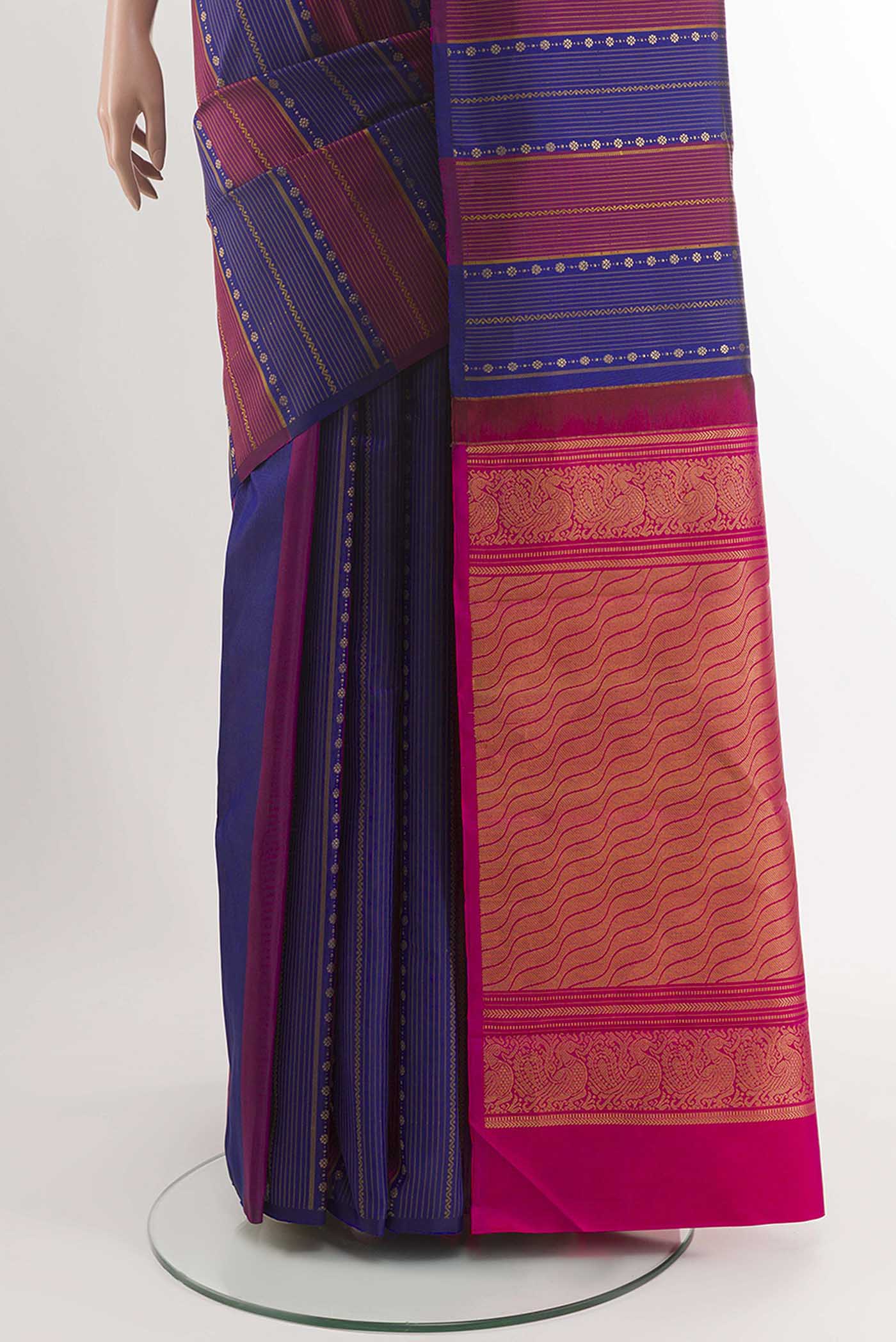 pleats pallu