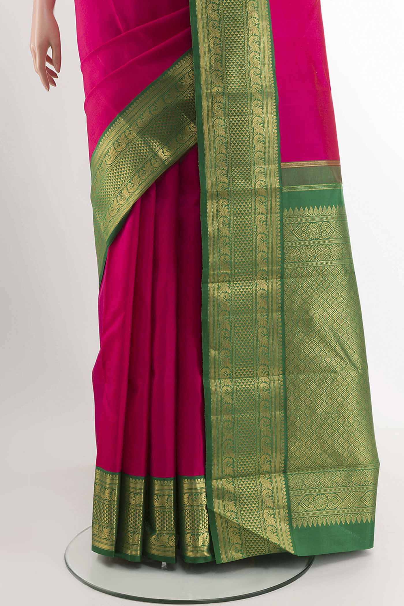 pleats pallu