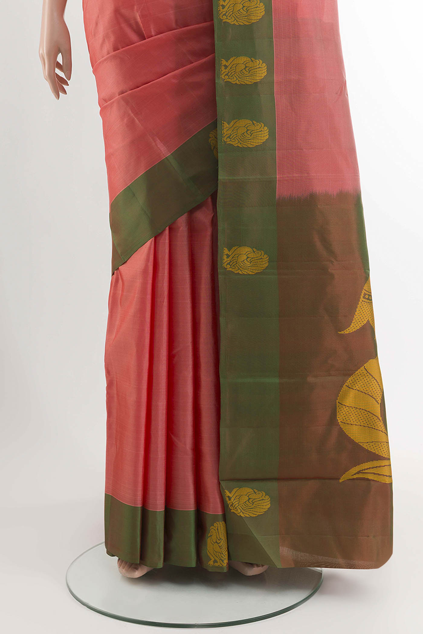 pleats pallu