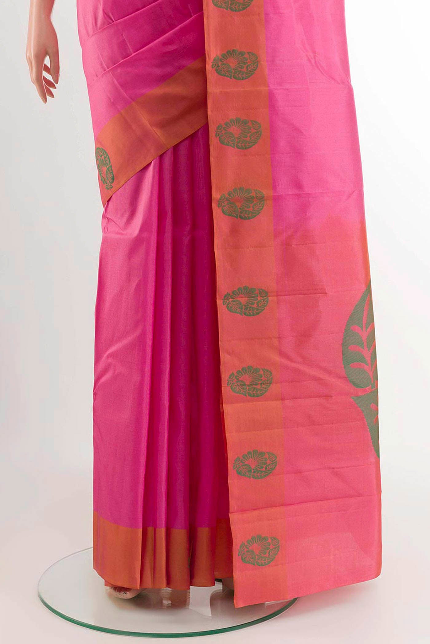 pleats pallu