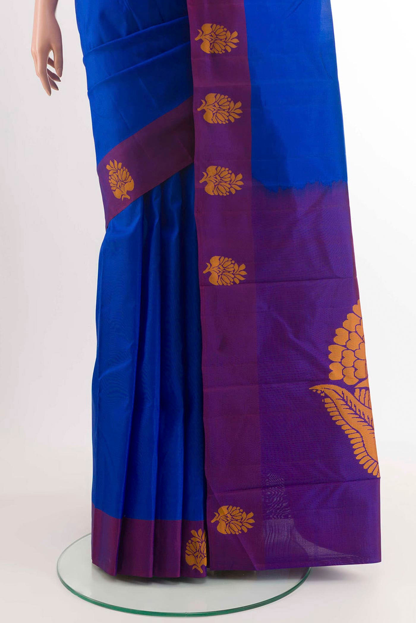 pleats pallu