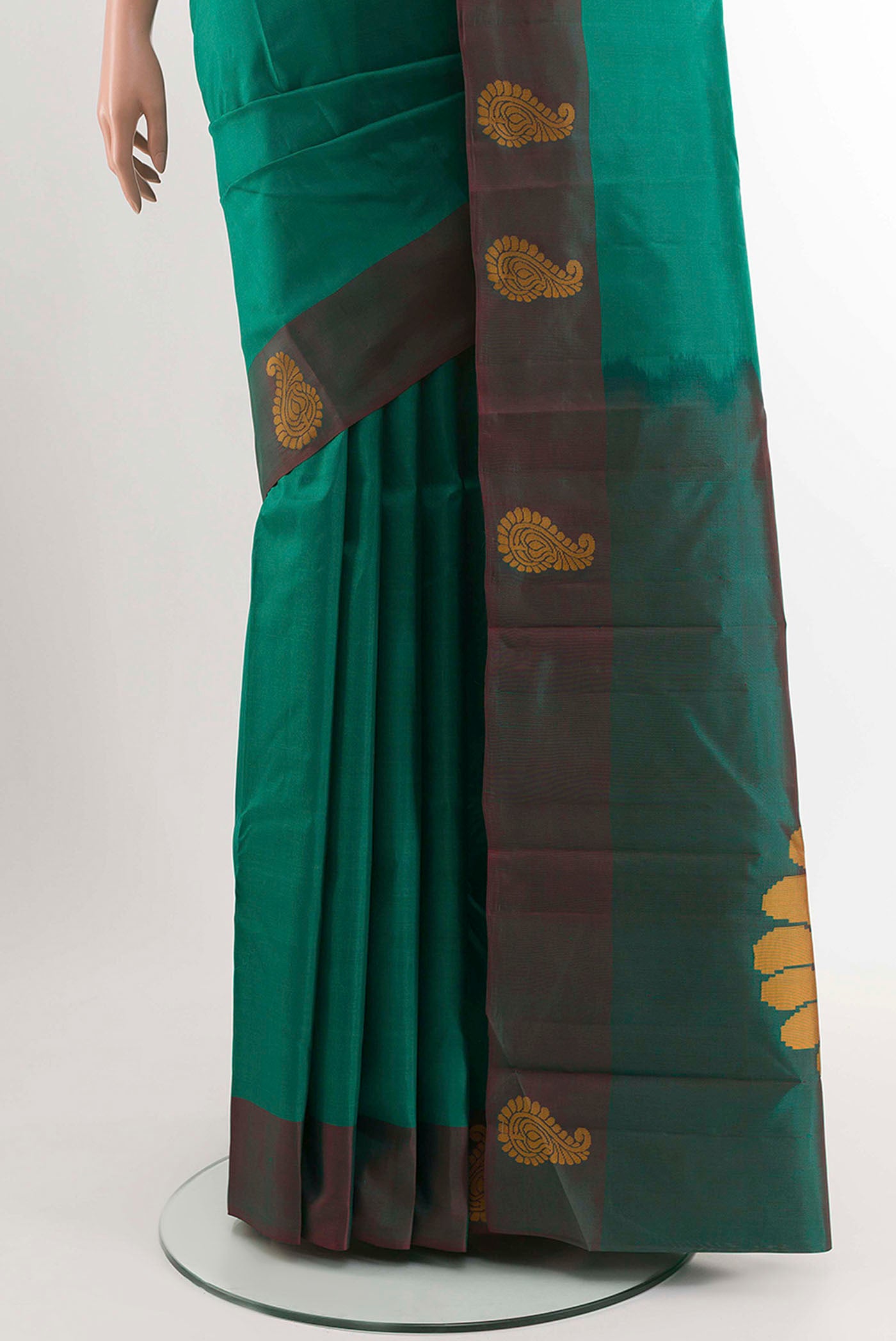 pleats pallu