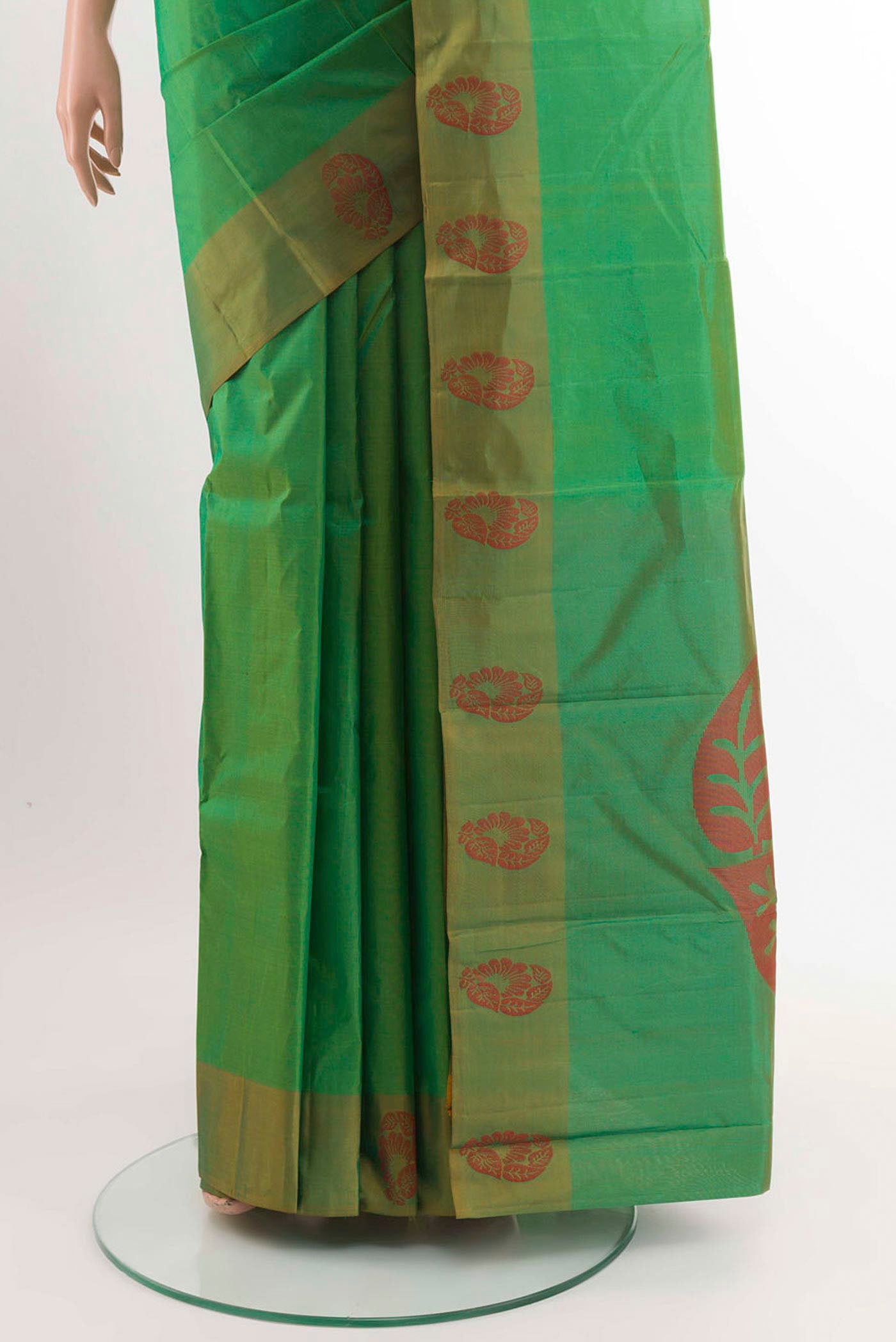 pleats pallu