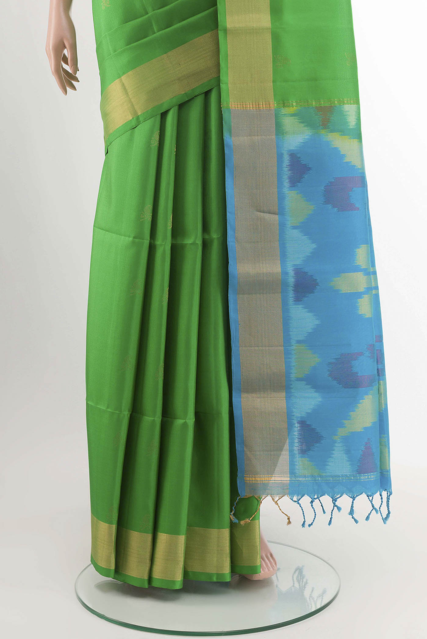 pleats pallu