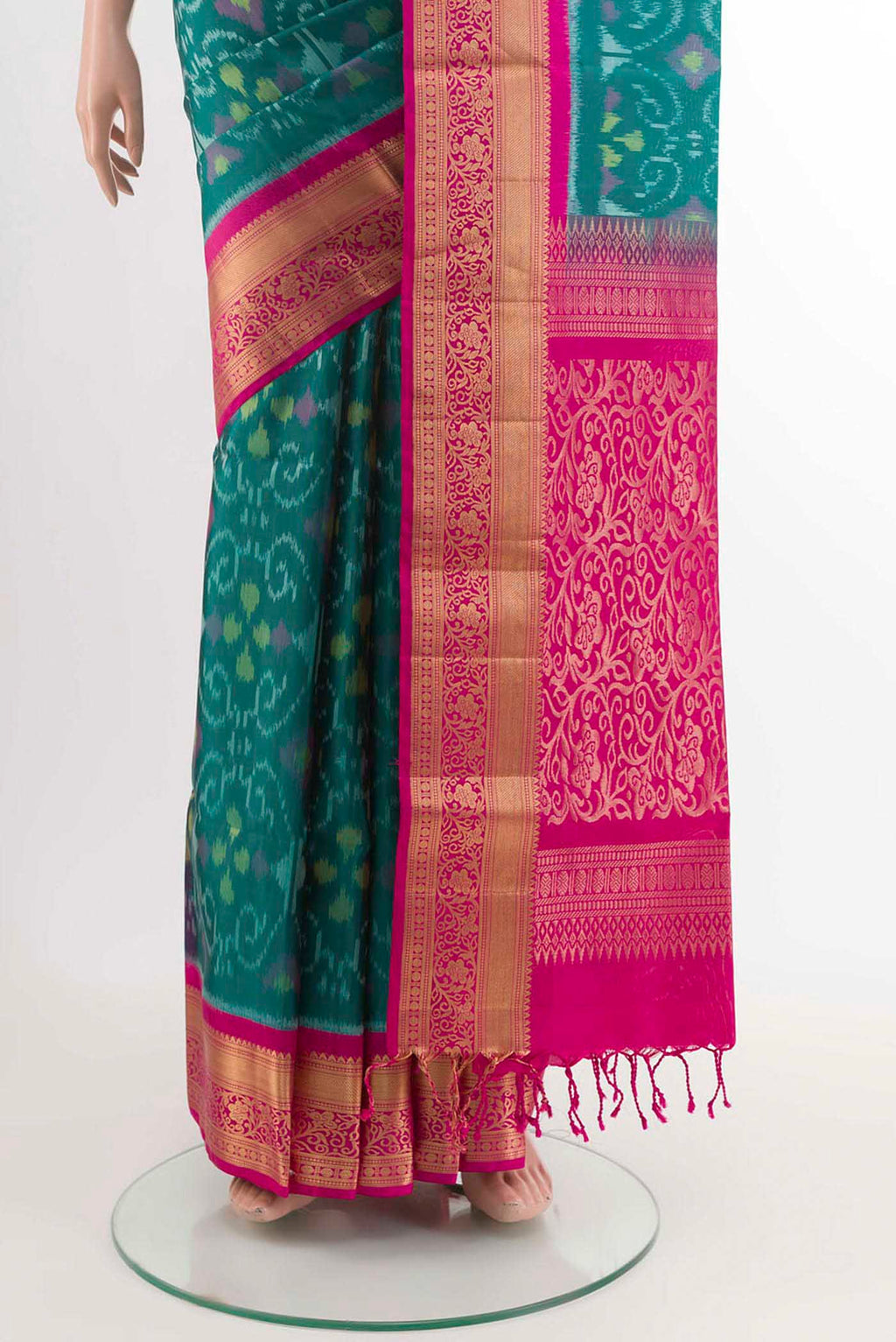 pleats pallu