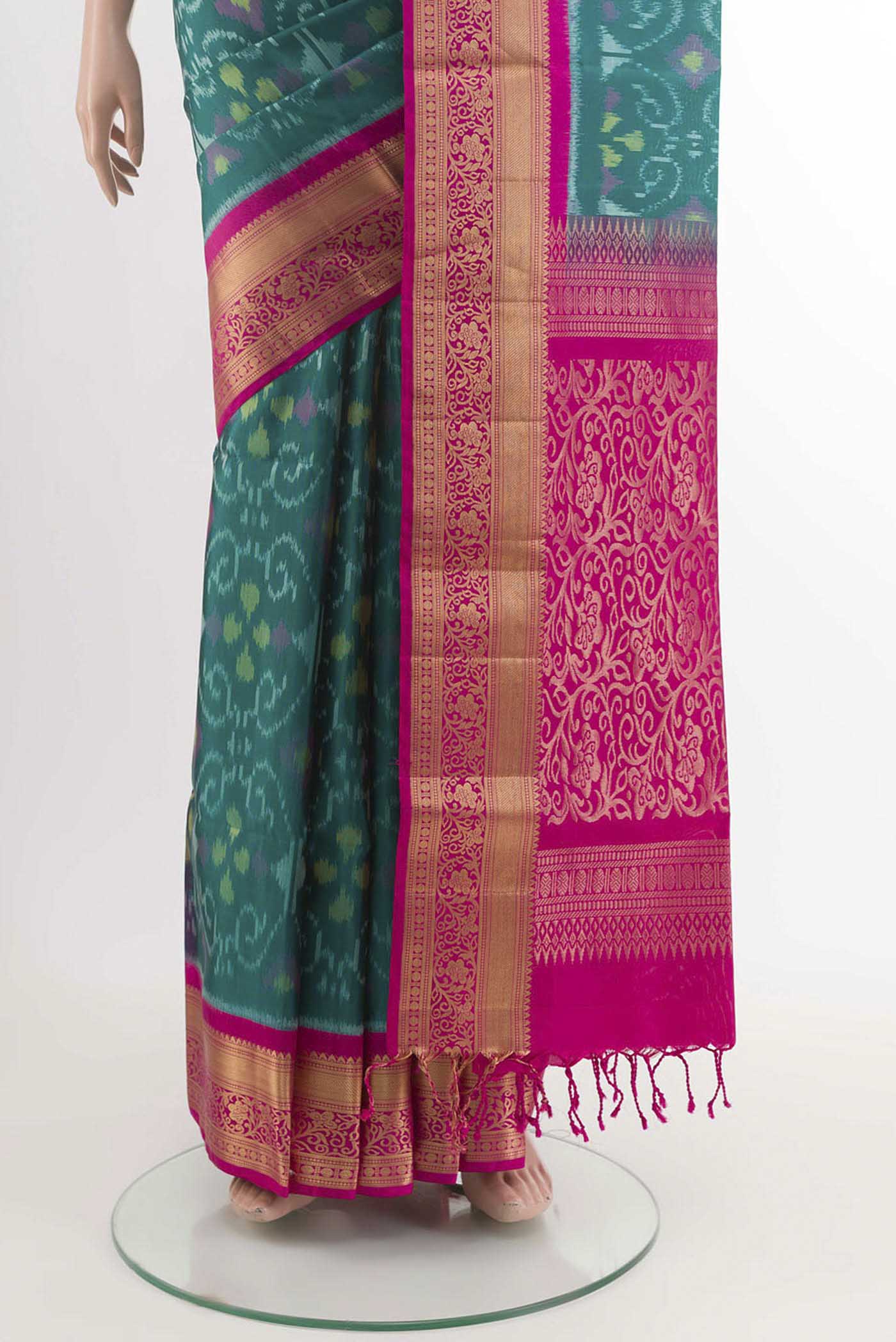 pleats pallu