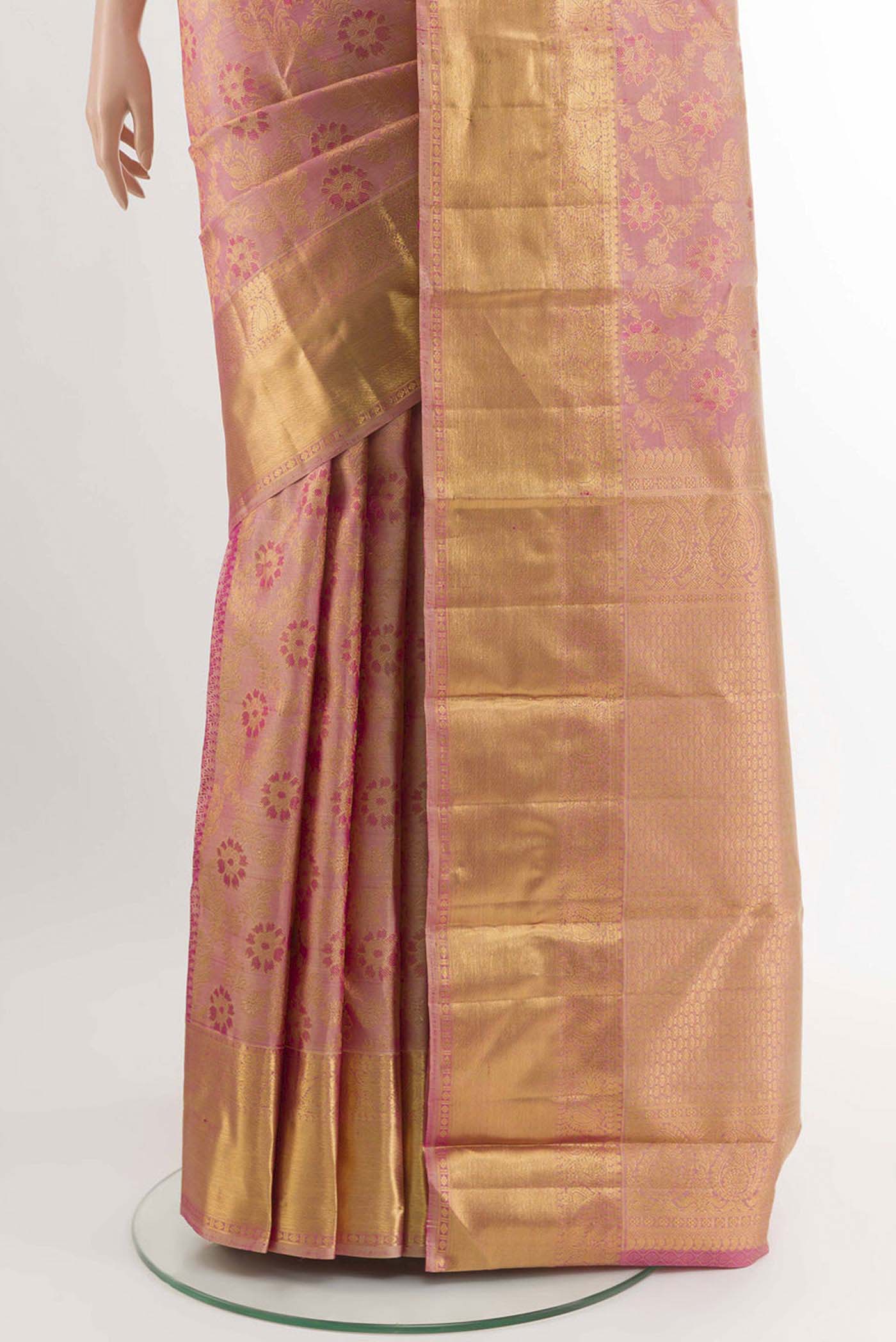 pleats pallu