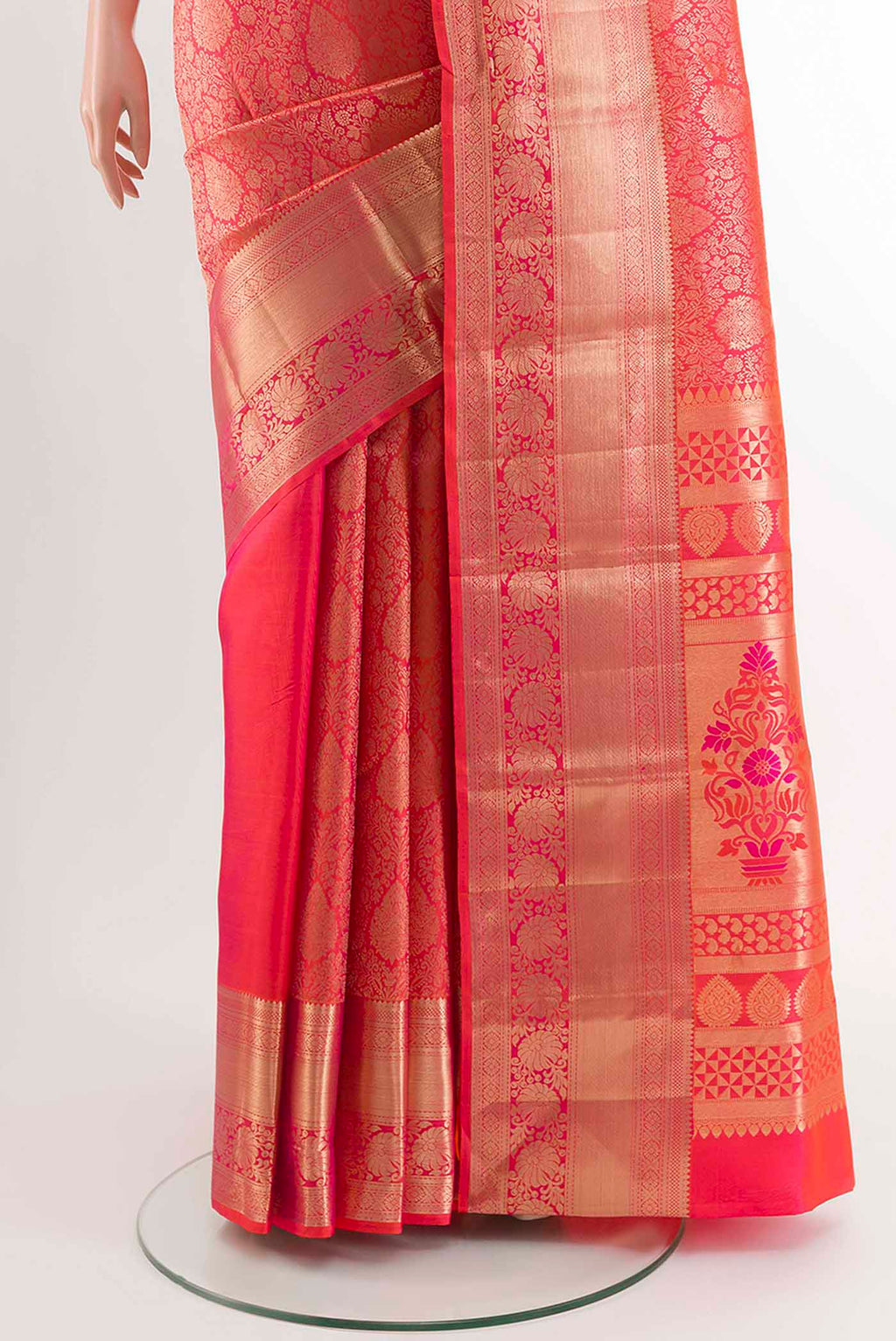 pleats pallu