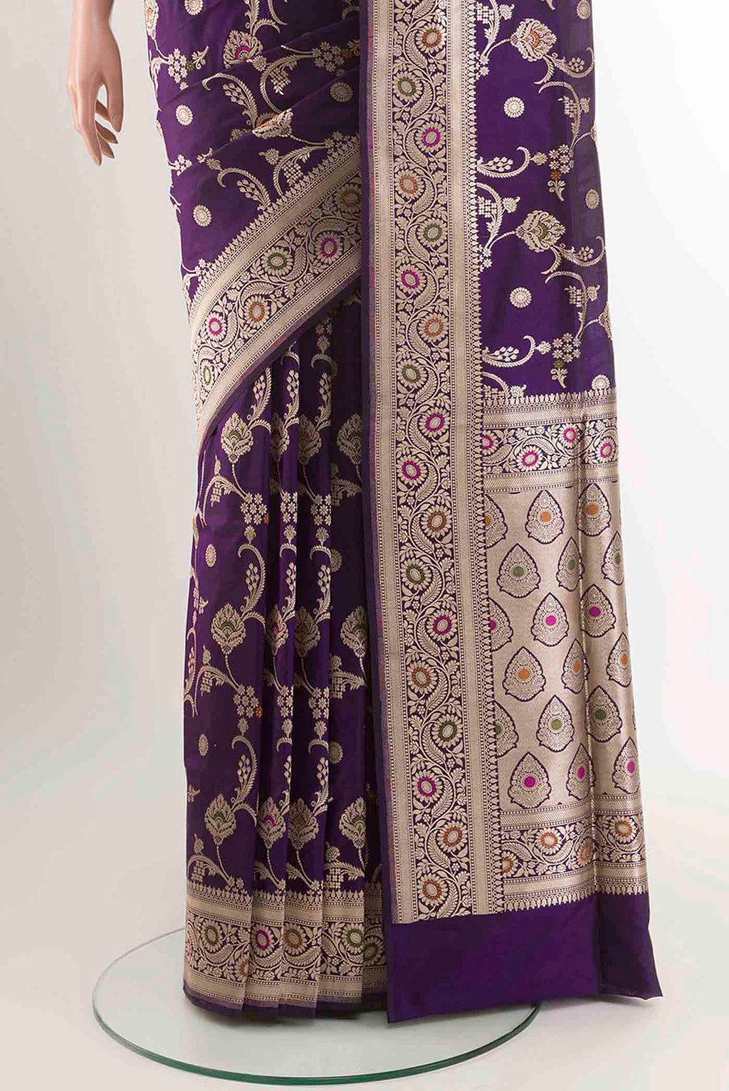 pleats pallu