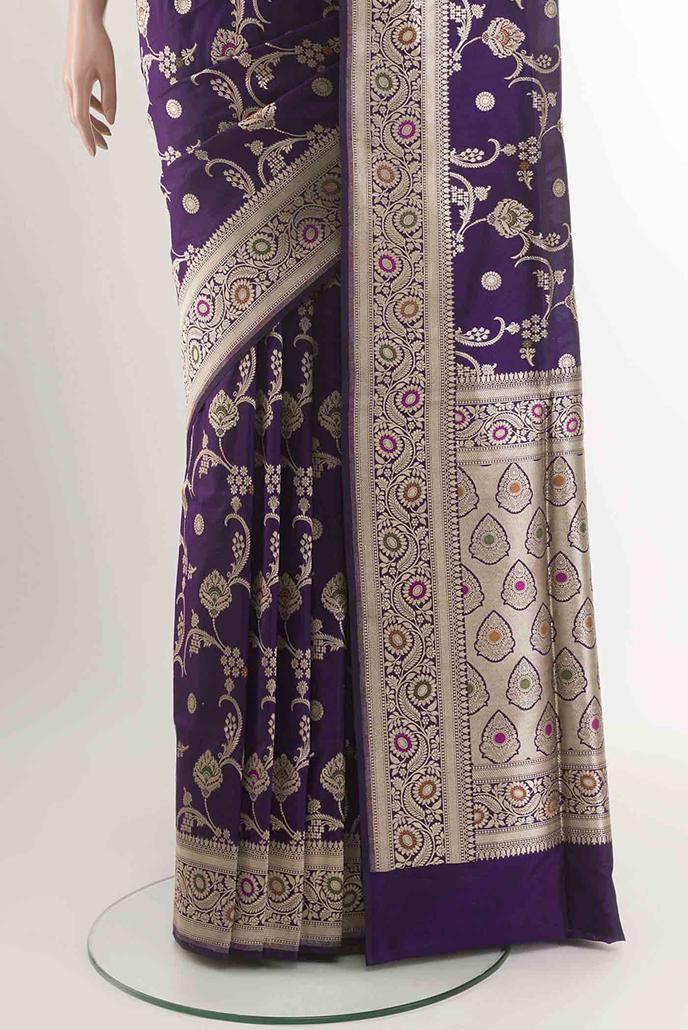 pleats pallu