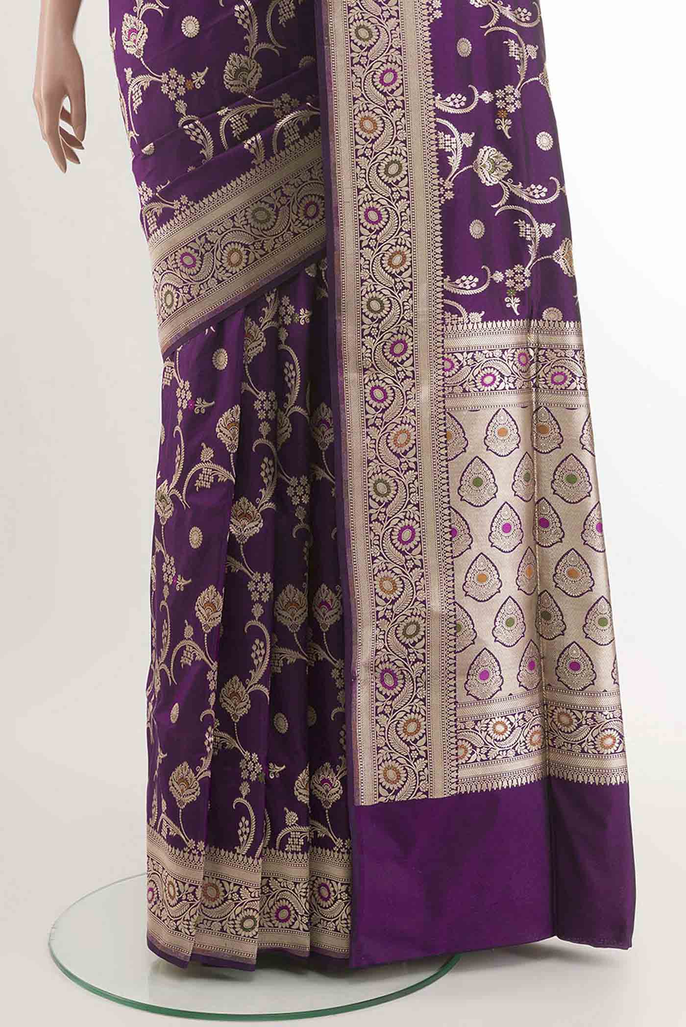 pleats pallu