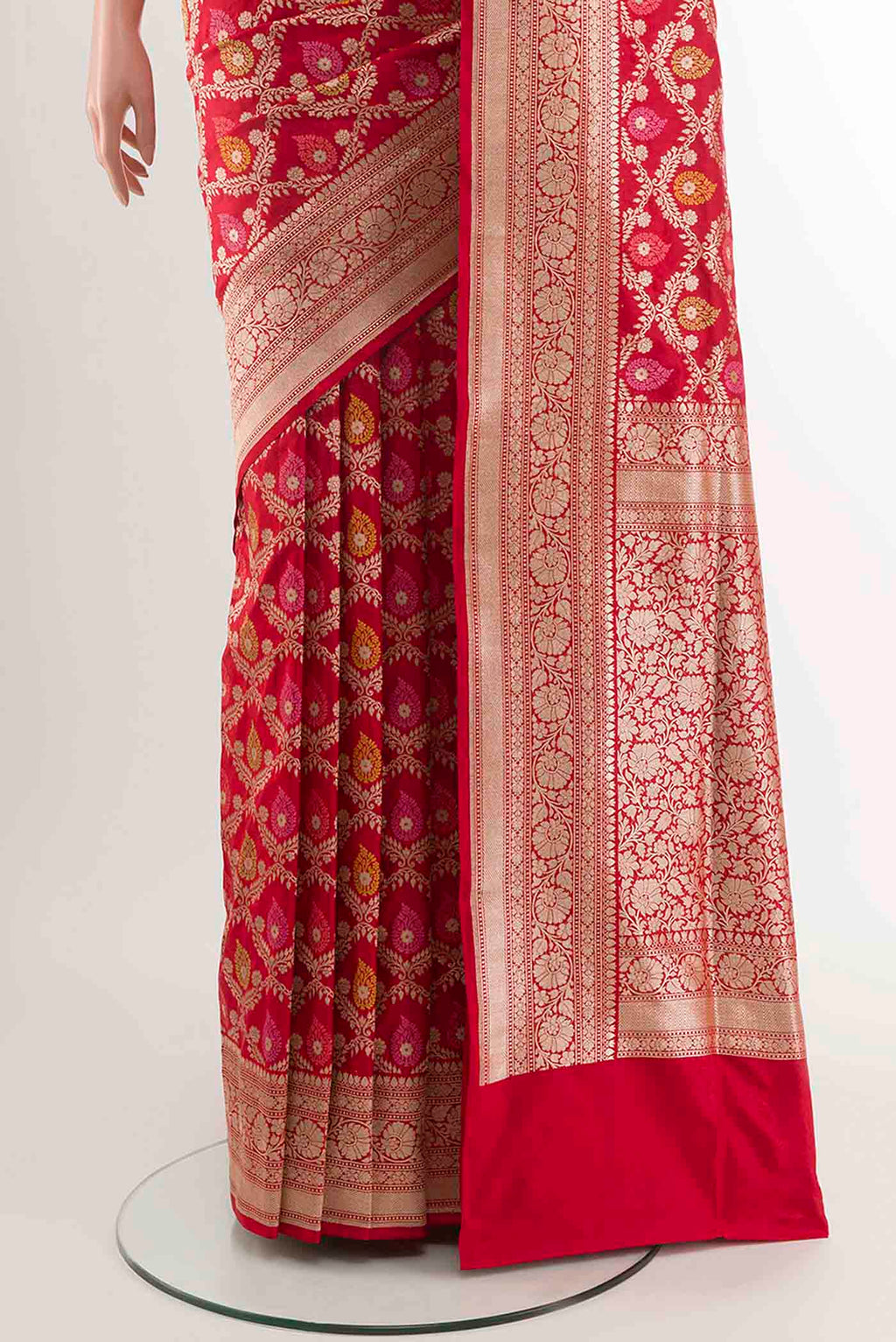 pleats pallu