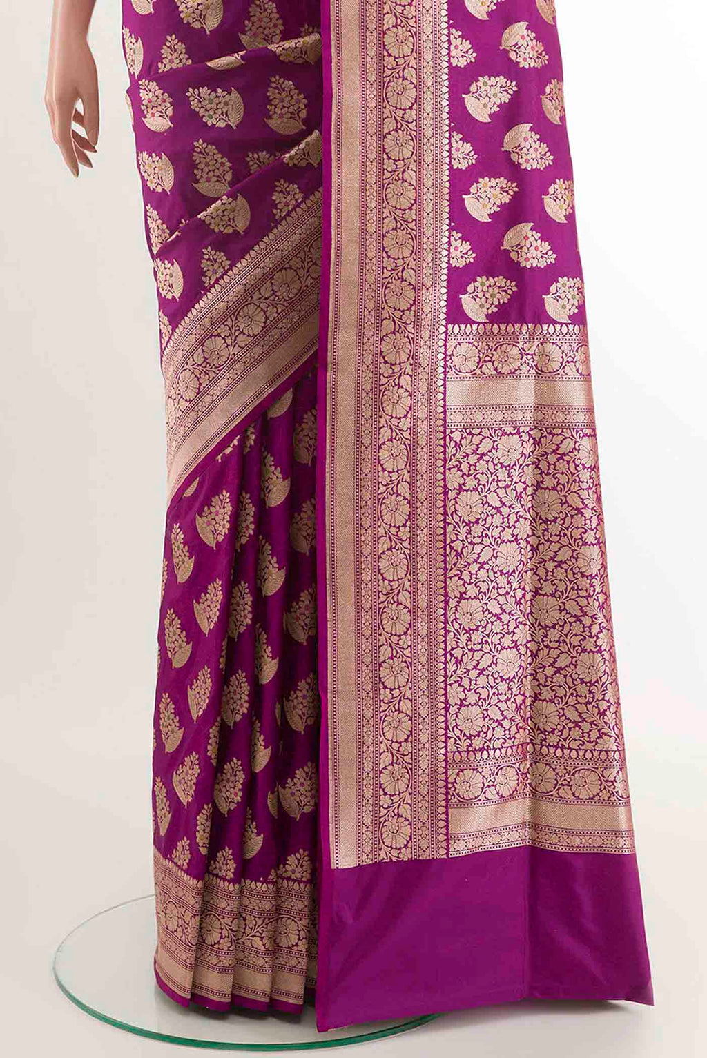 pleats pallu