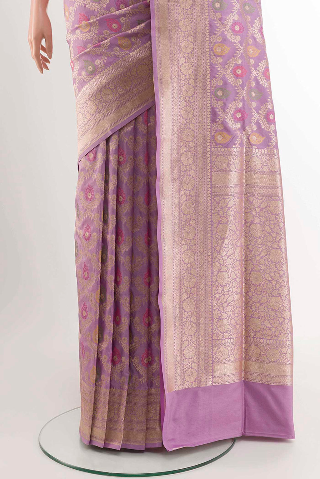 pleats pallu
