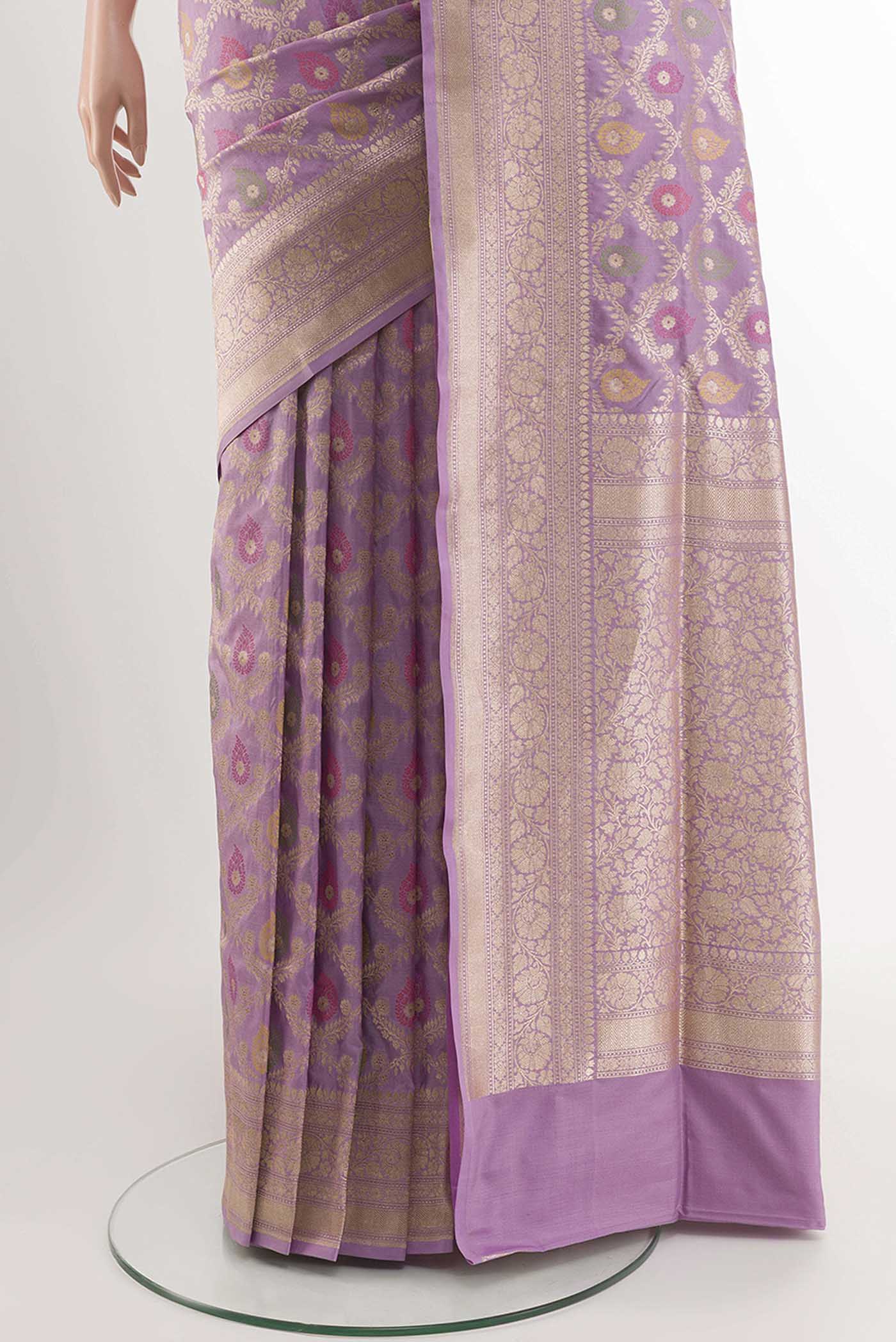 pleats pallu