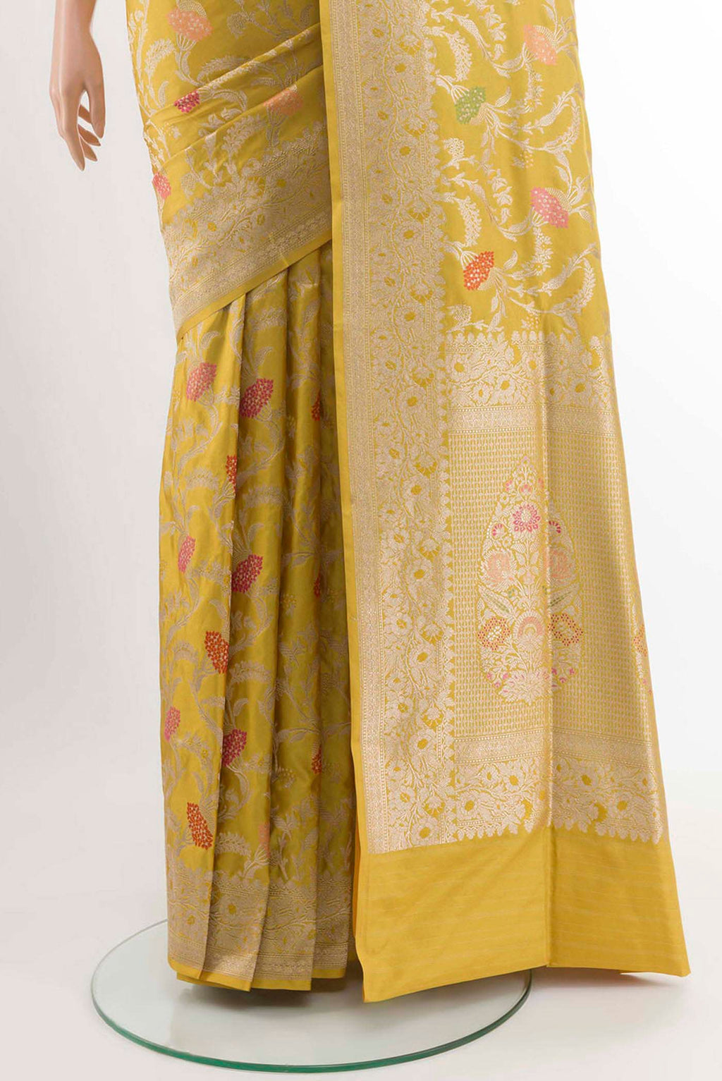pleats pallu