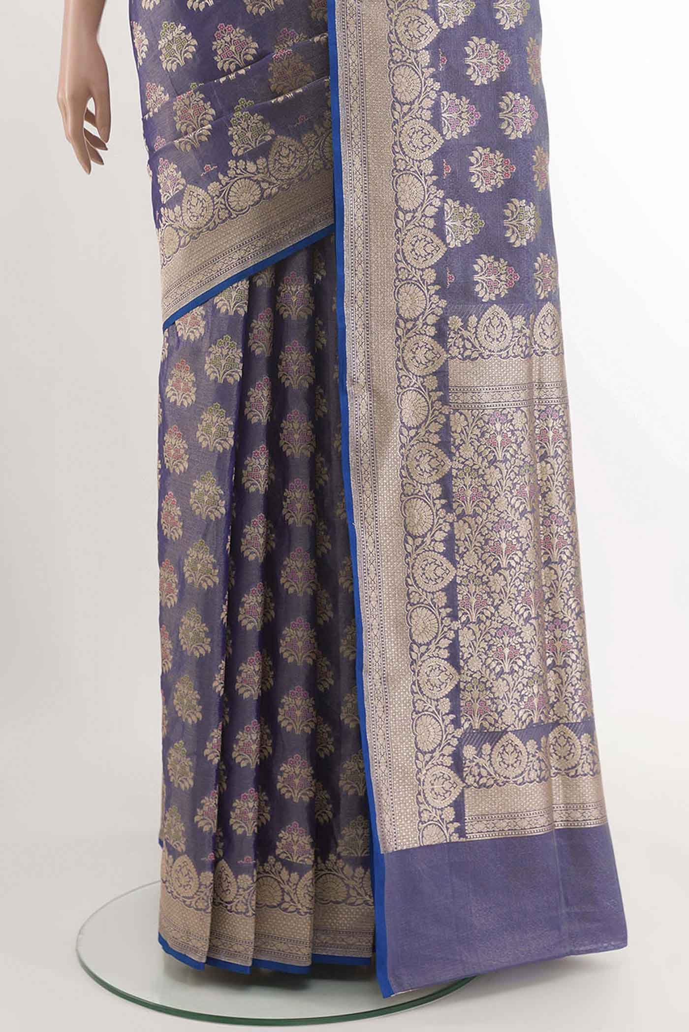 pleats pallu