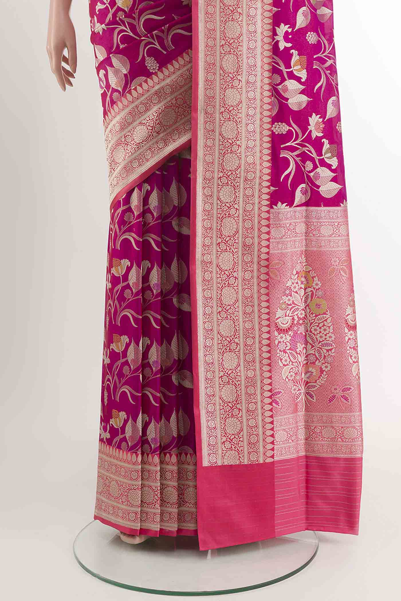 pleats pallu