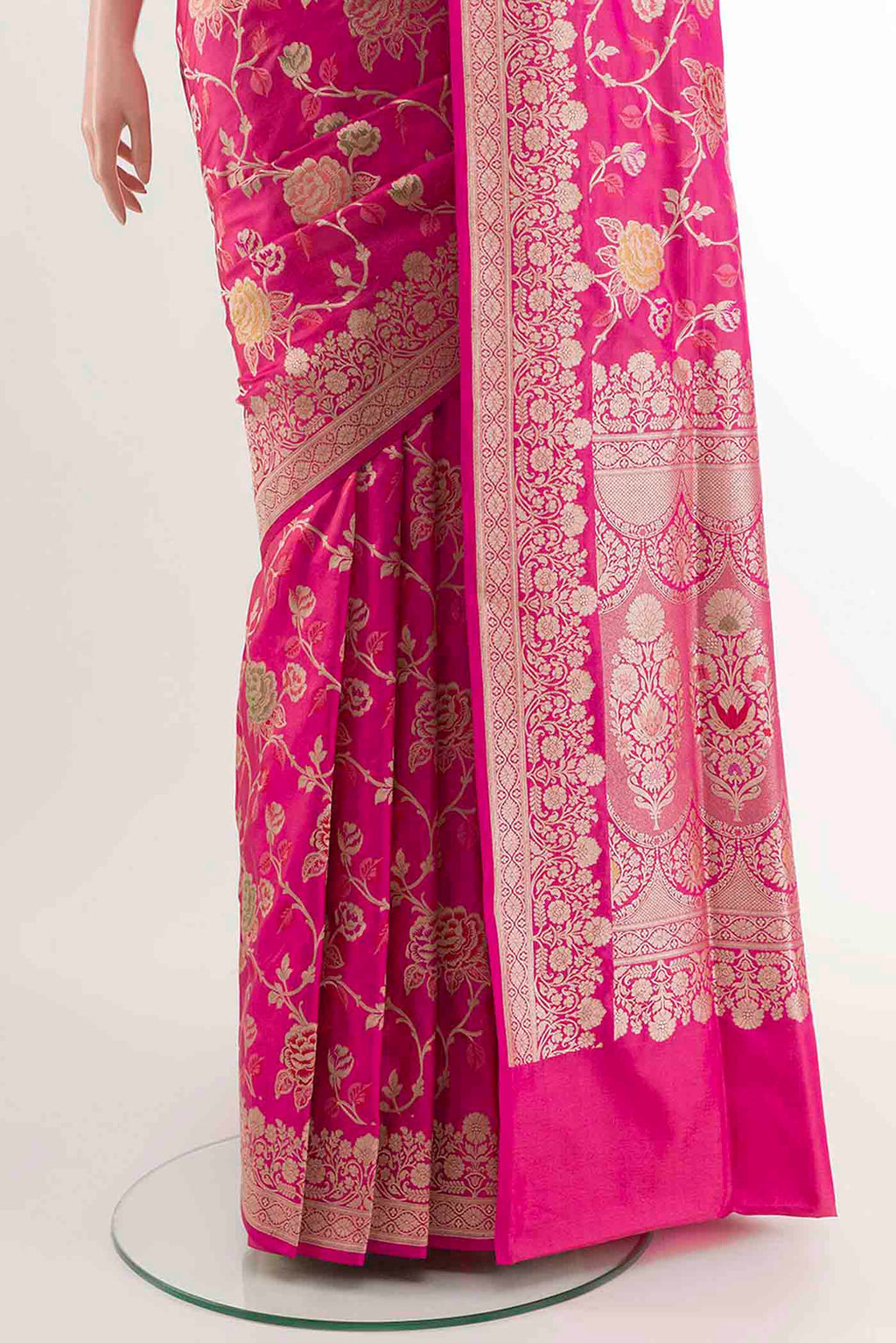 pleats pallu