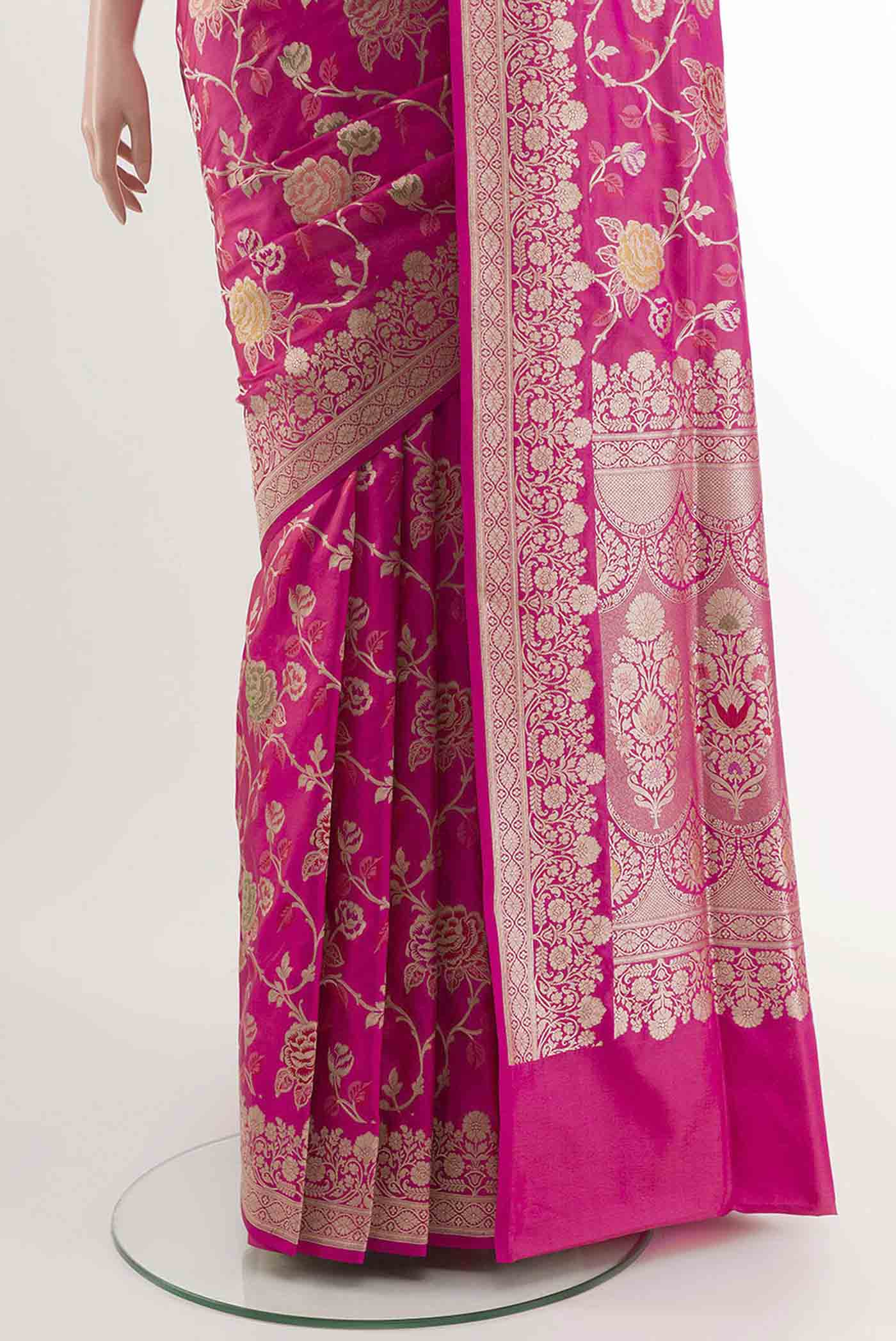 pleats pallu