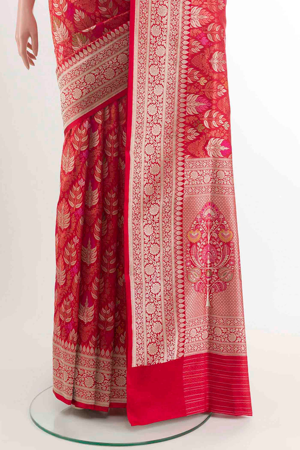 pleats pallu