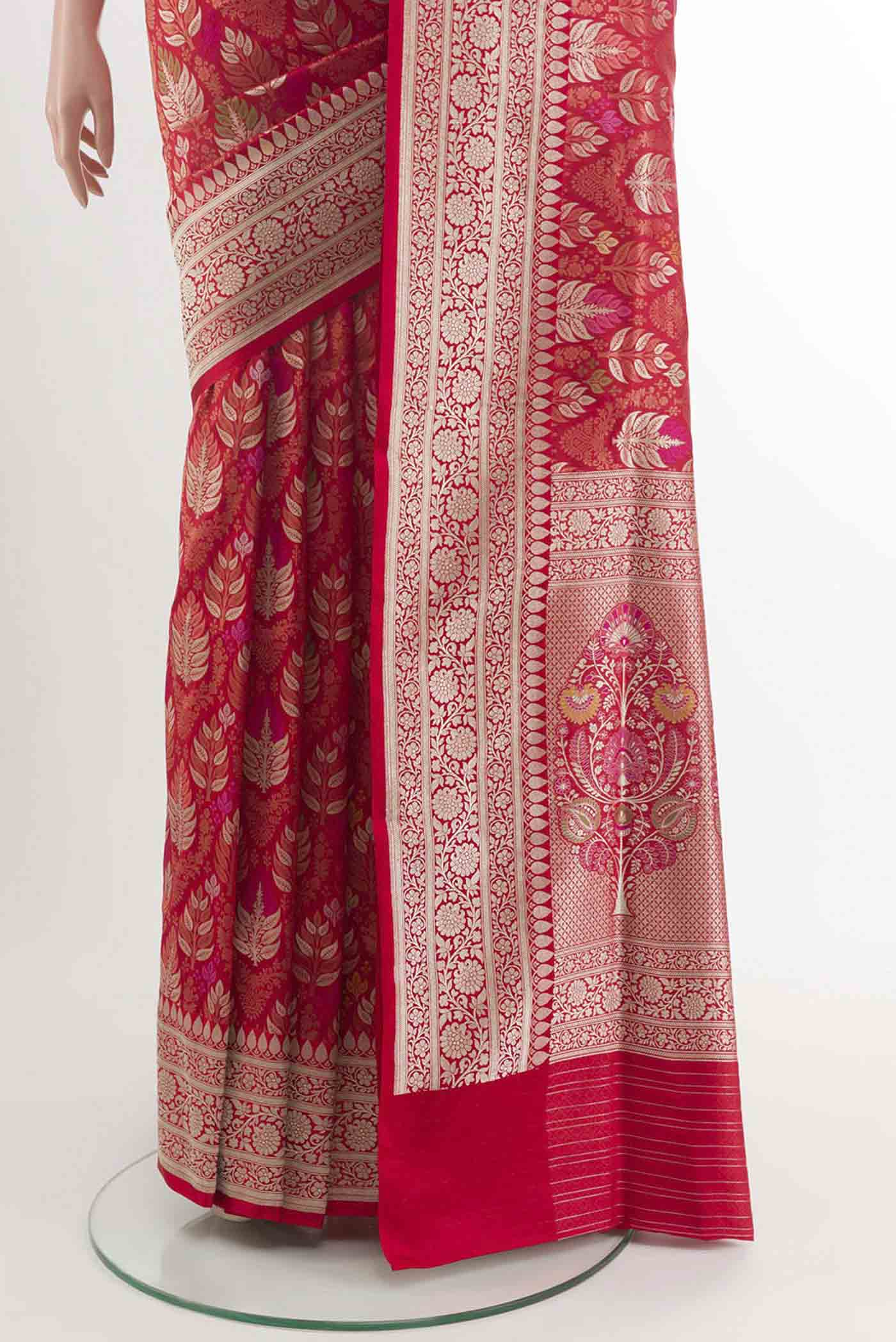 pleats pallu