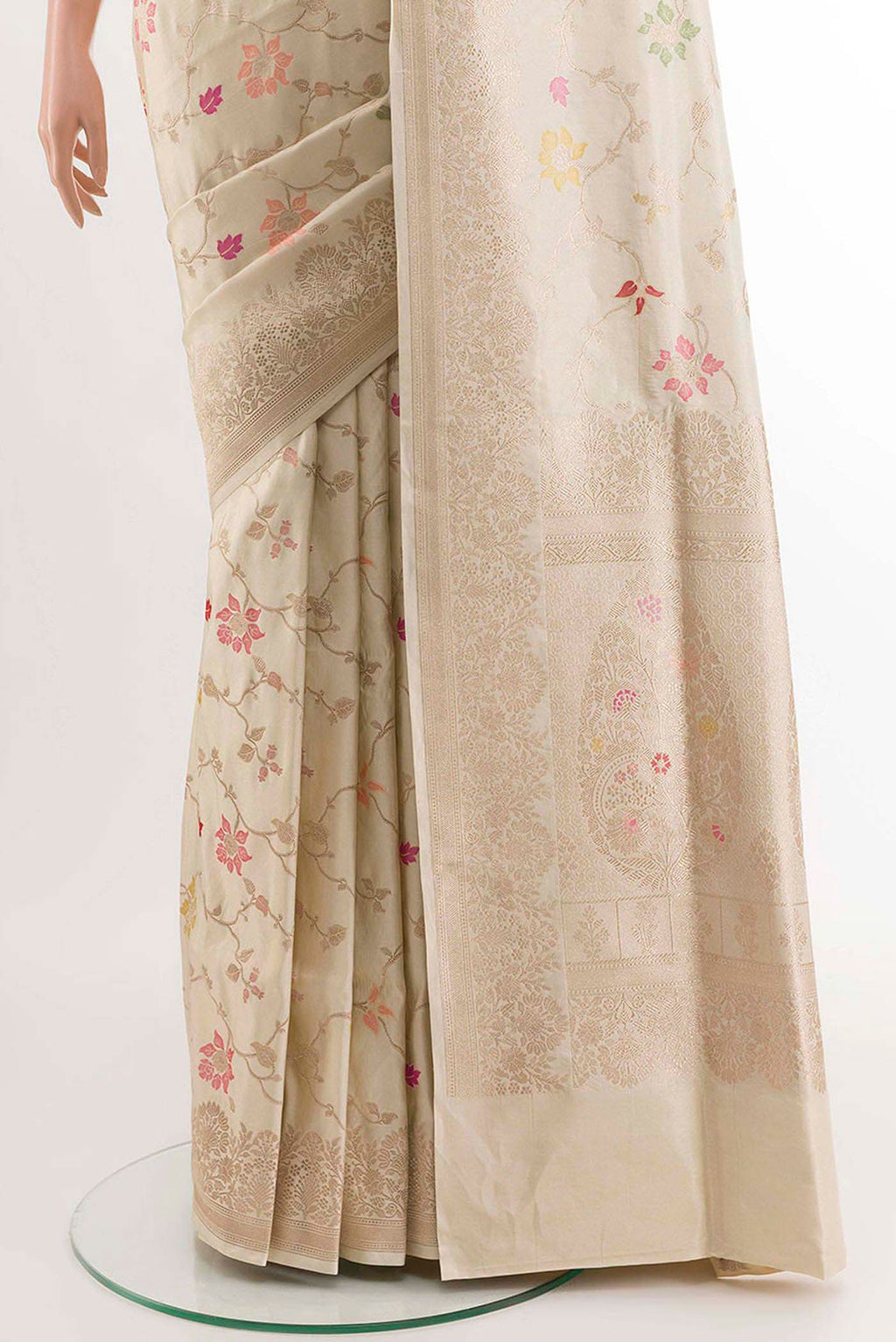 pleats pallu