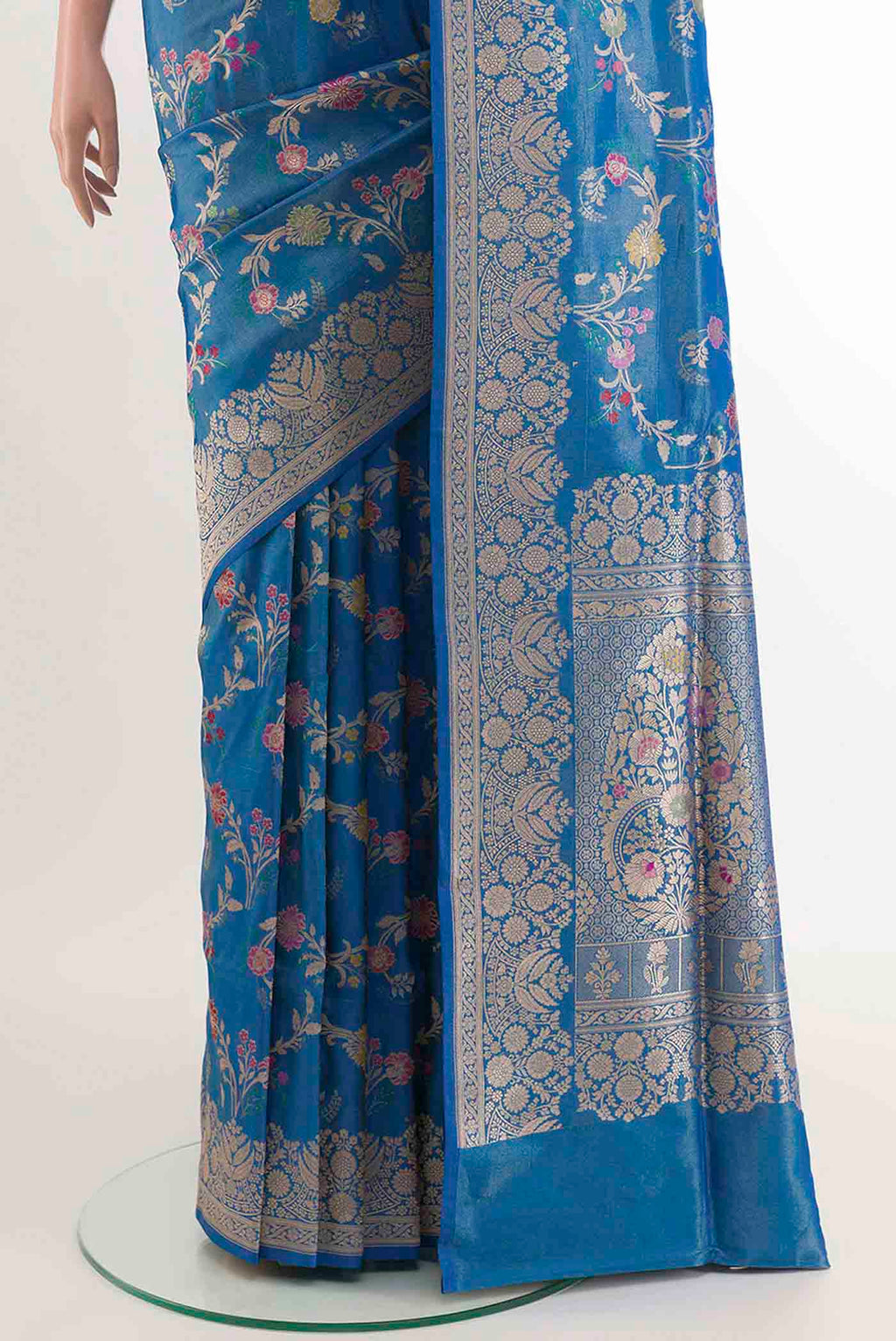 pleats pallu
