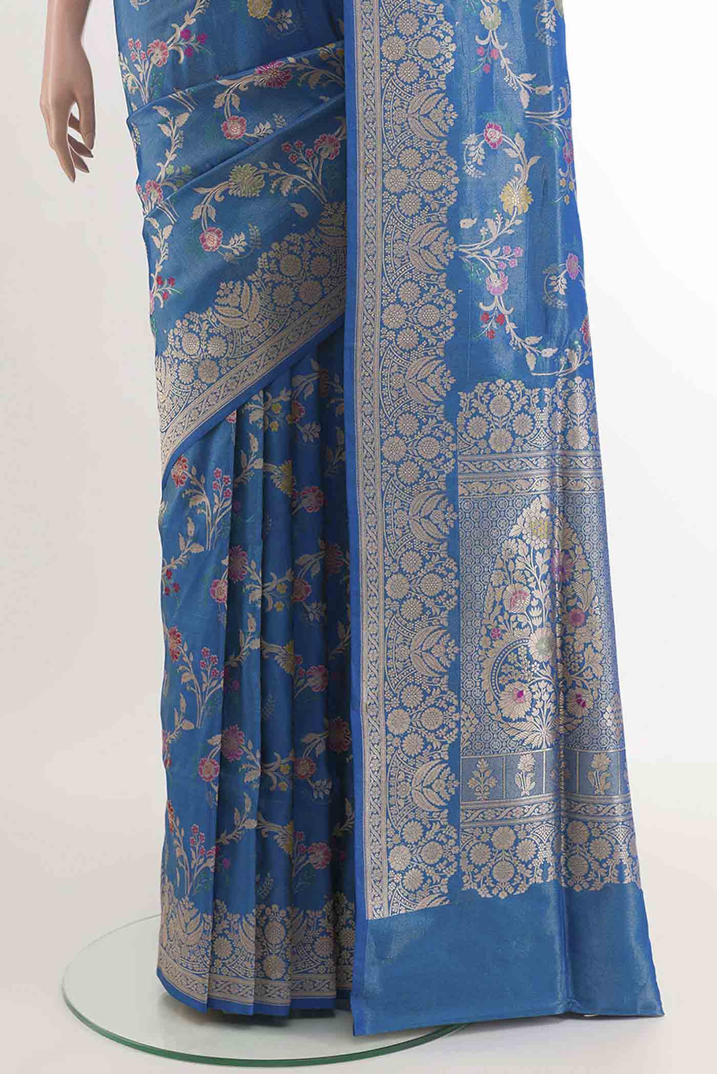 pleats pallu