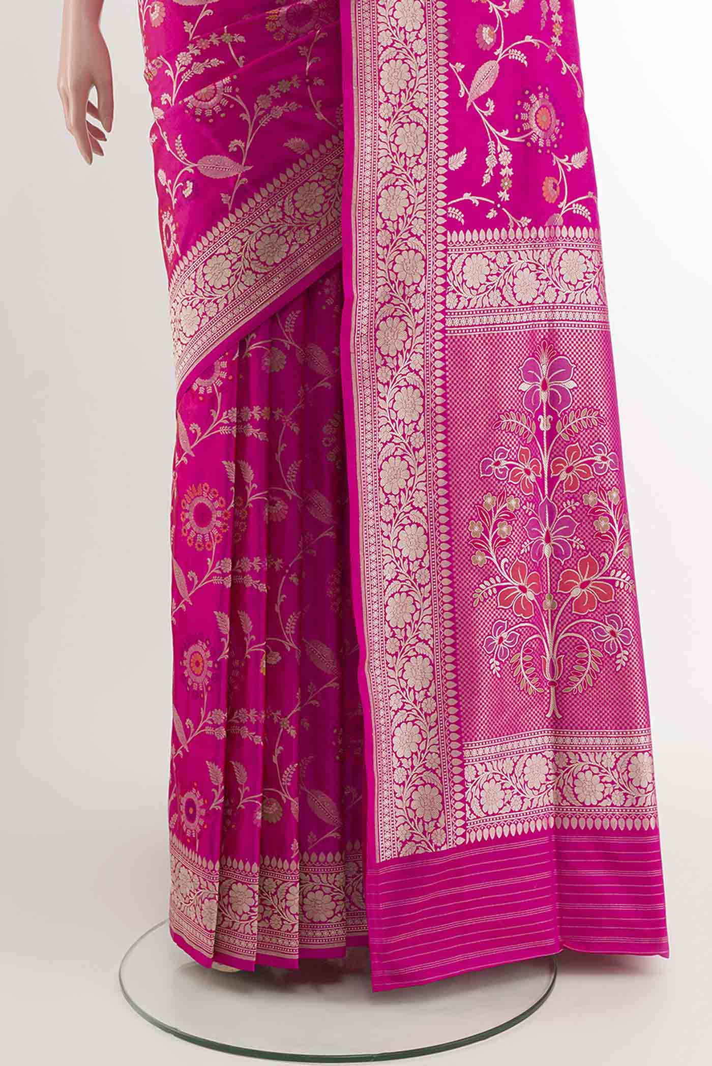 pleats pallu