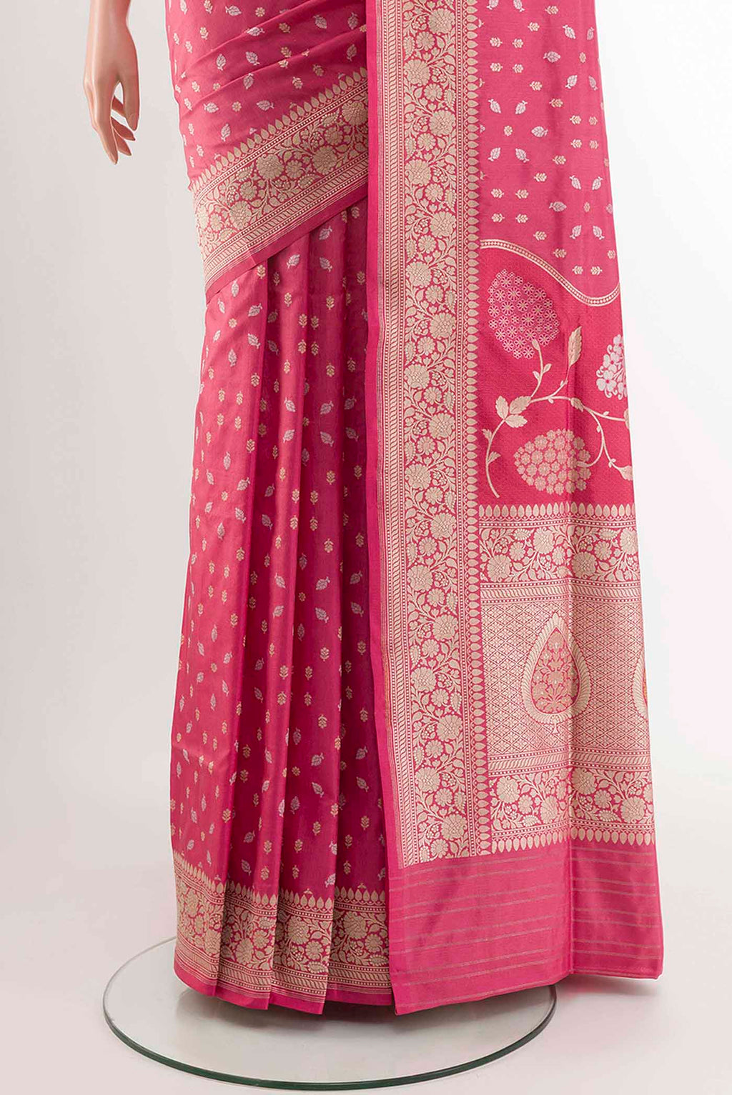 pleats pallu