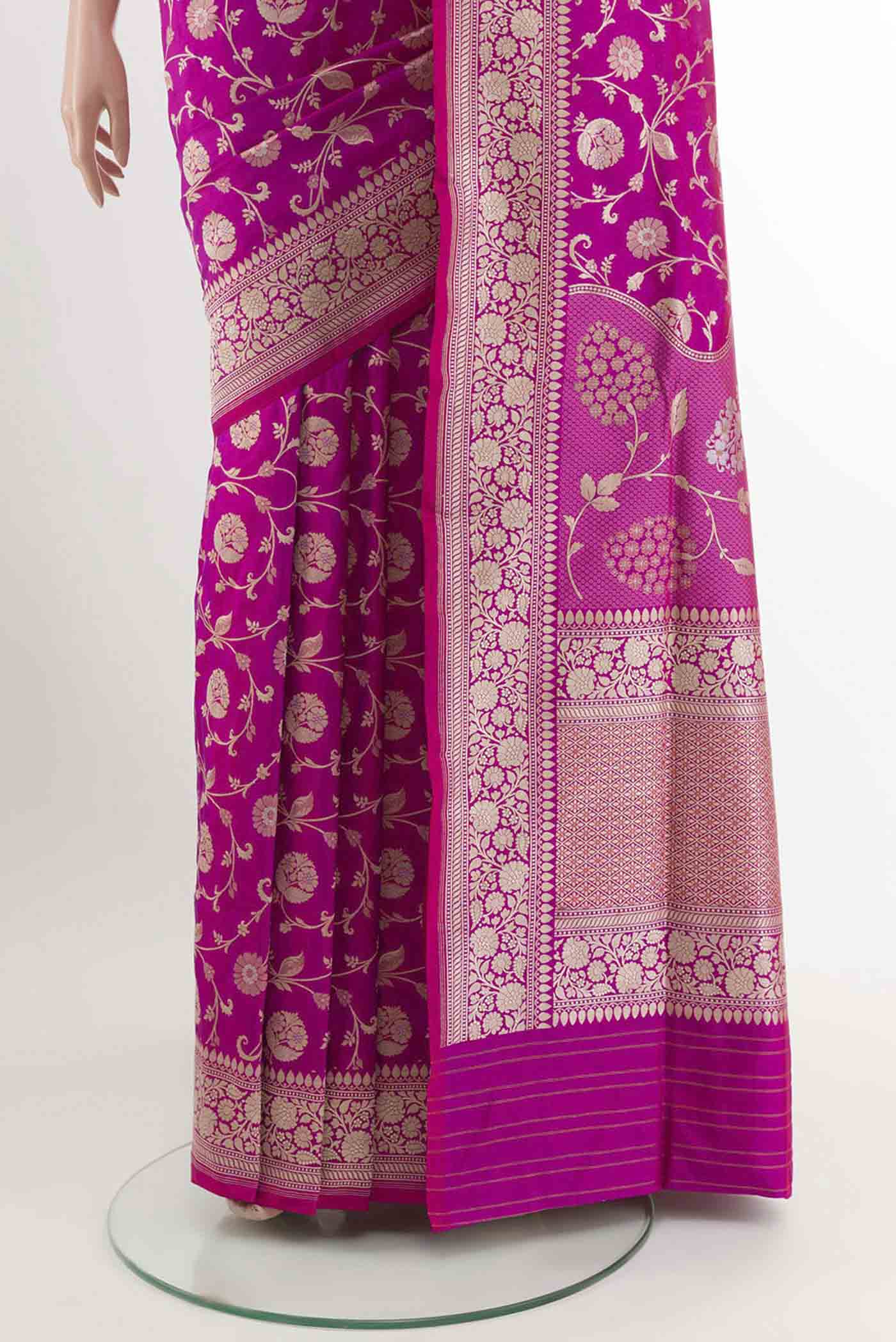 pleats pallu