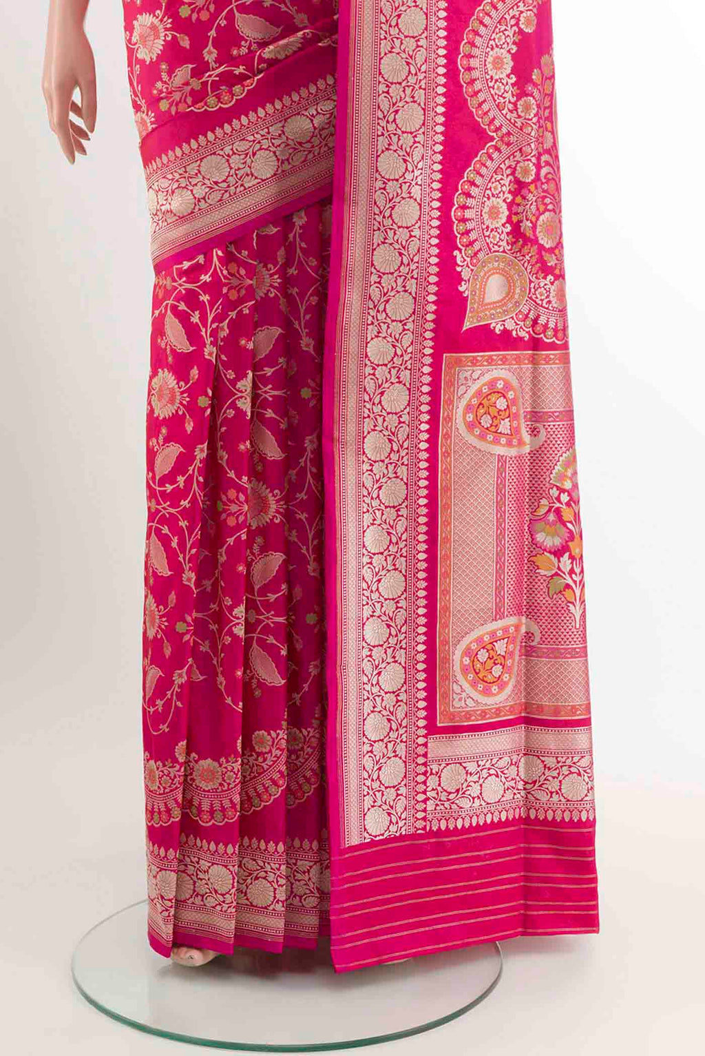pleats pallu