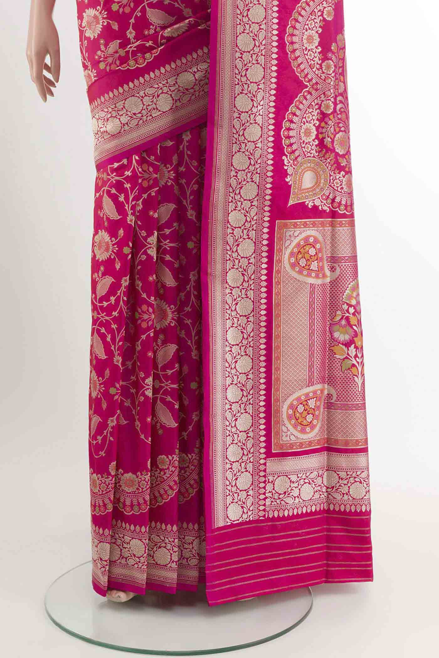 pleats pallu