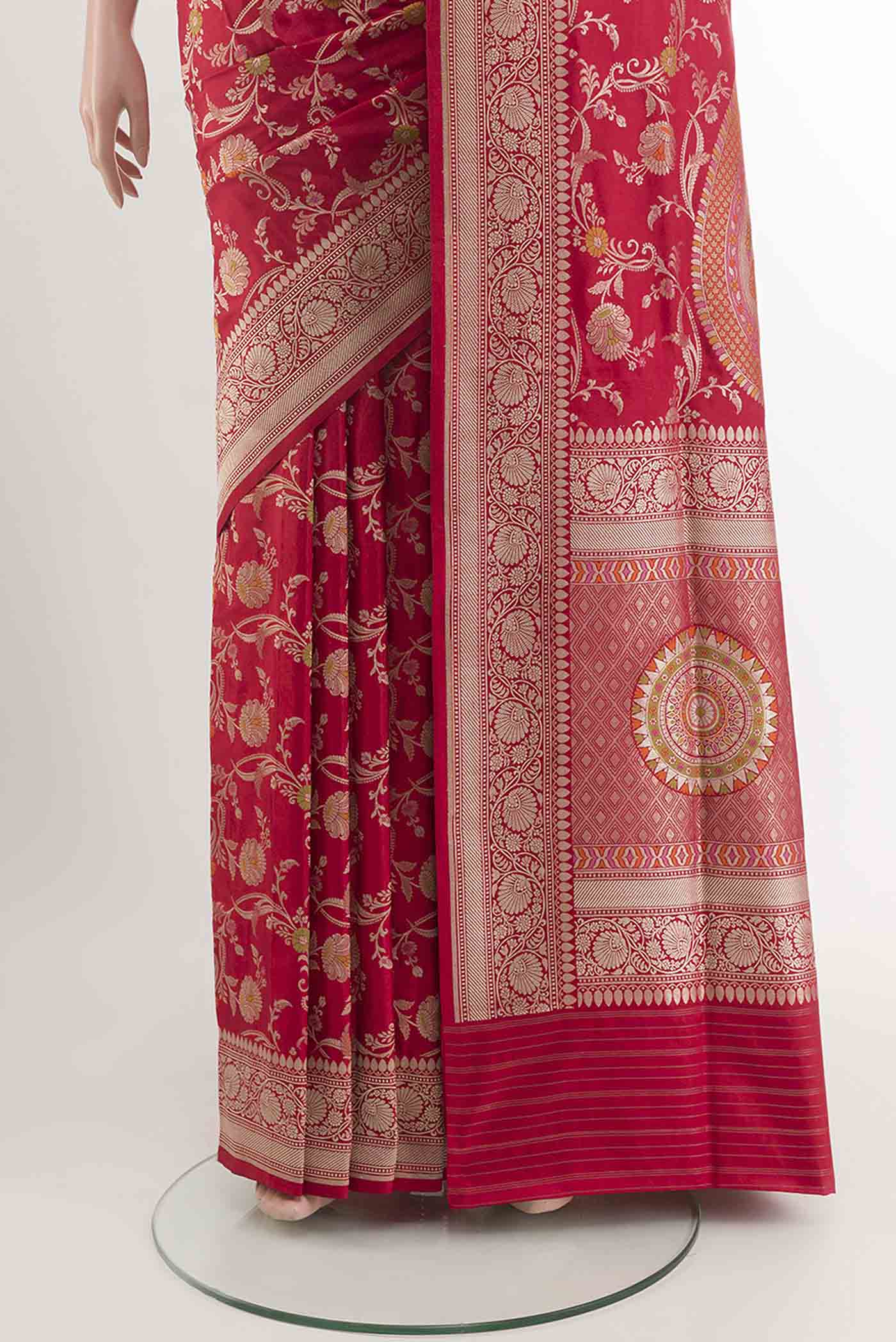 pleats pallu