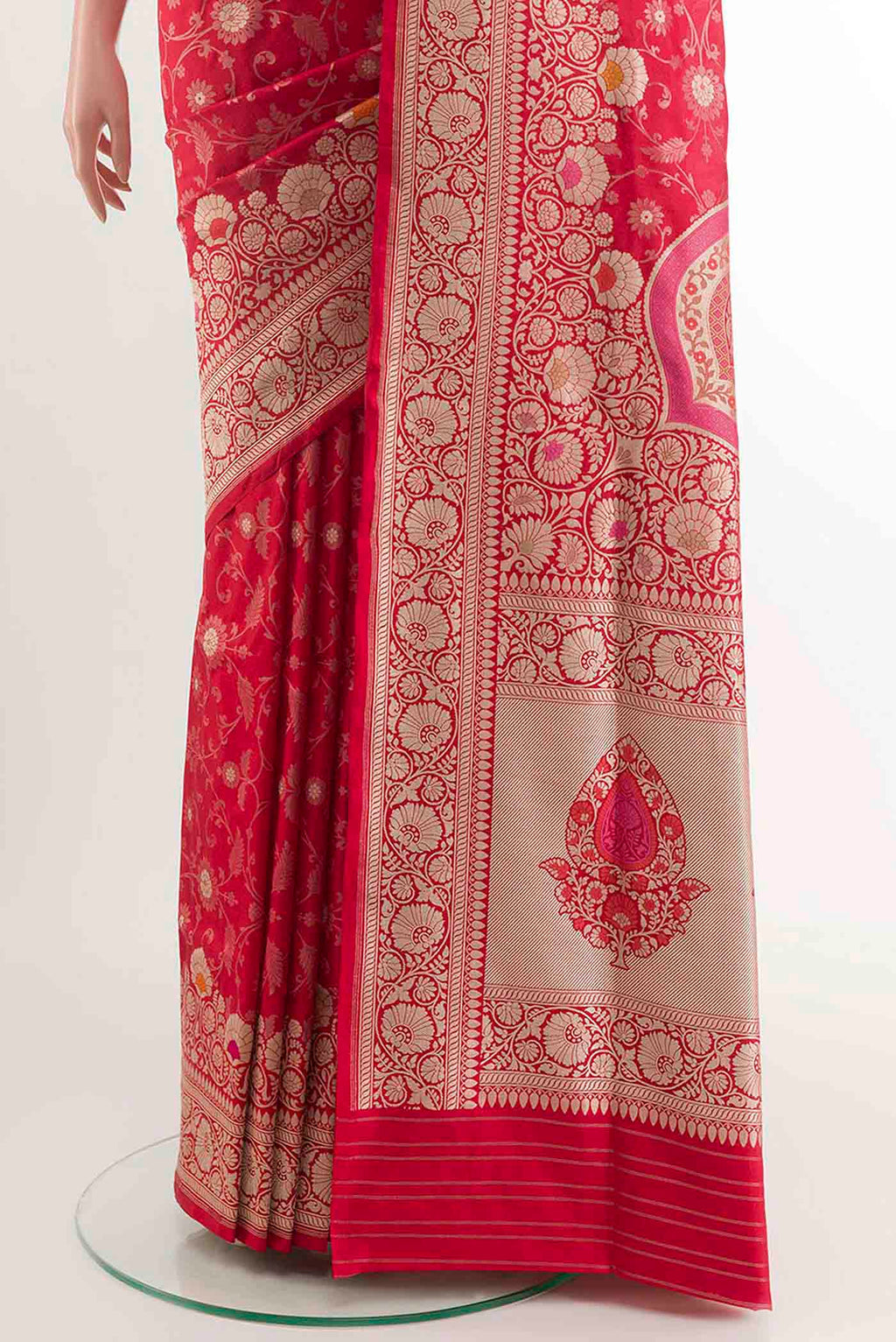 pleats pallu