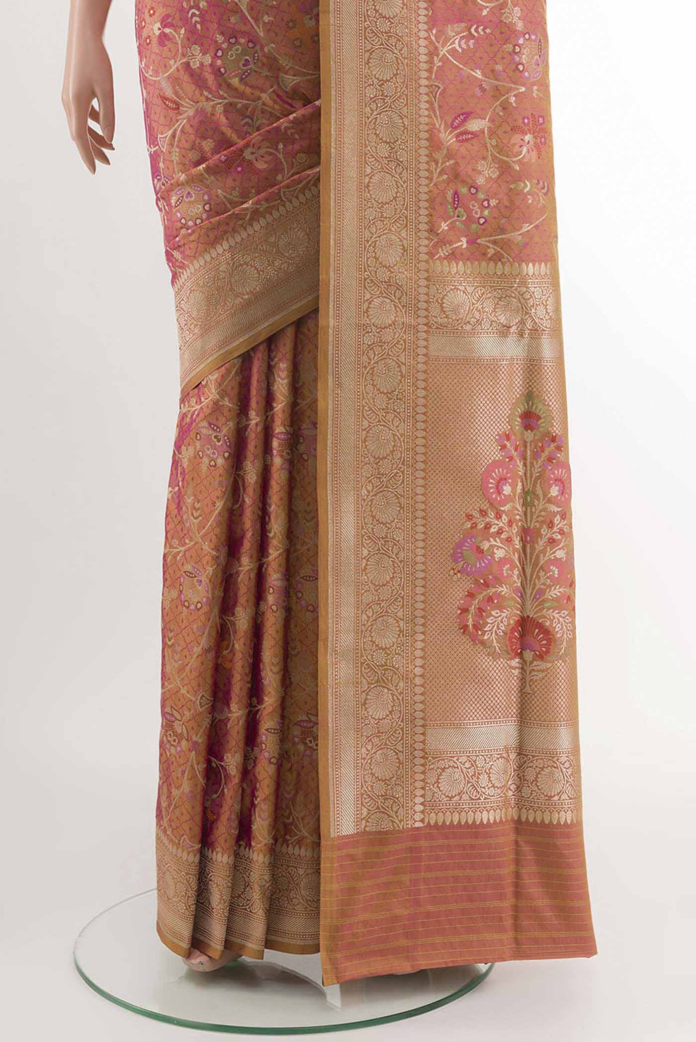 pleats pallu