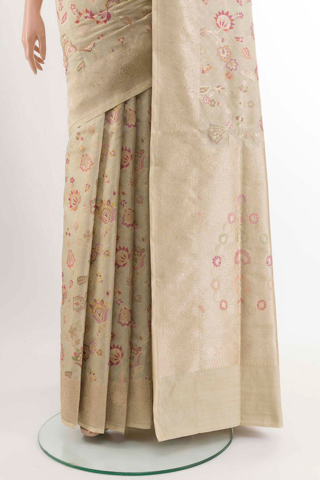 pleats pallu