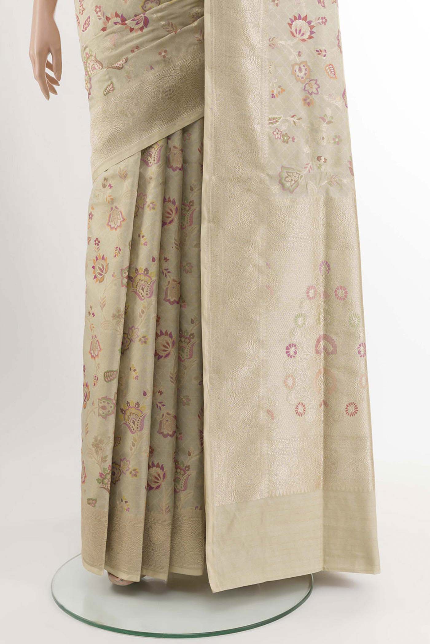 pleats pallu