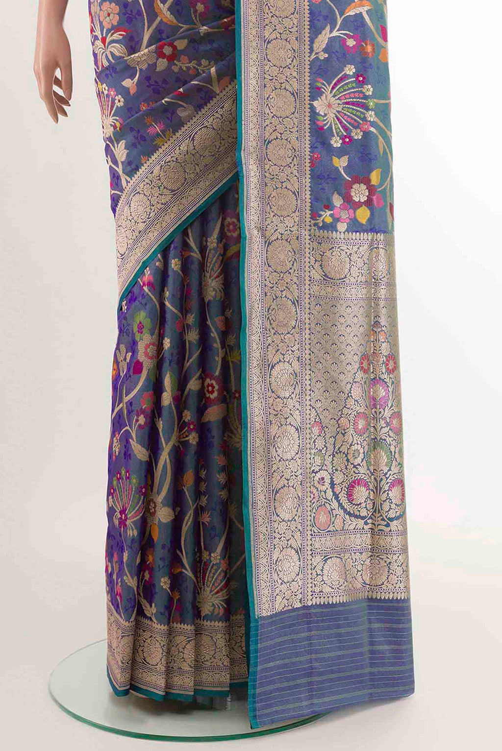 pleats pallu
