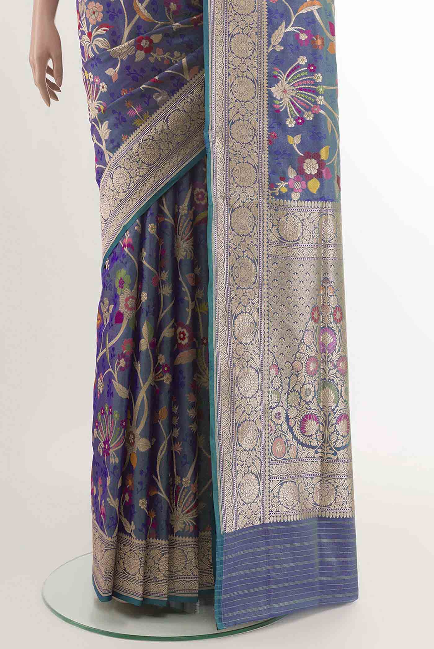 pleats pallu
