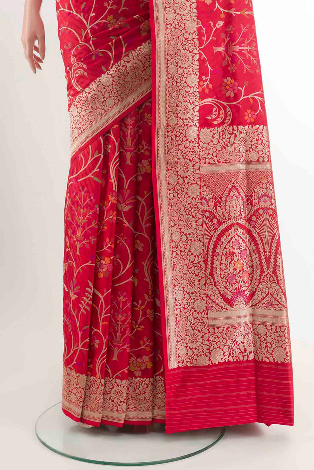 pleats pallu