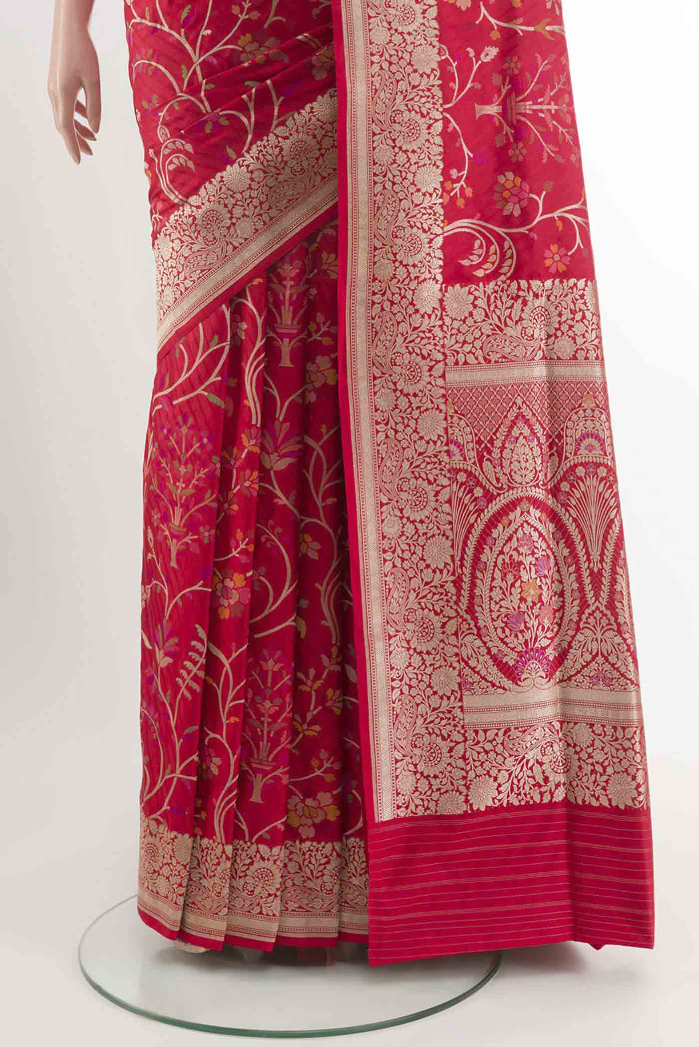 pleats pallu