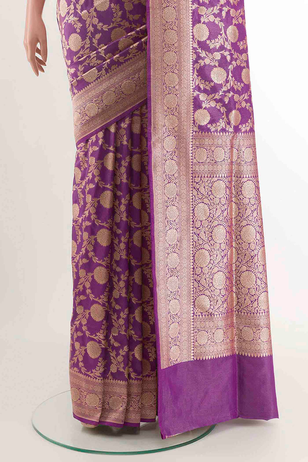 pleats pallu