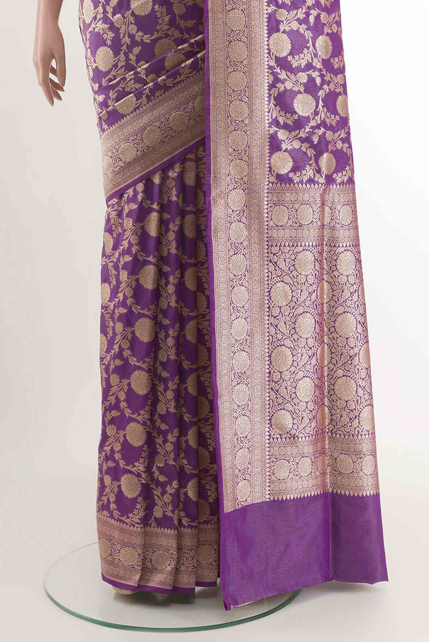pleats pallu