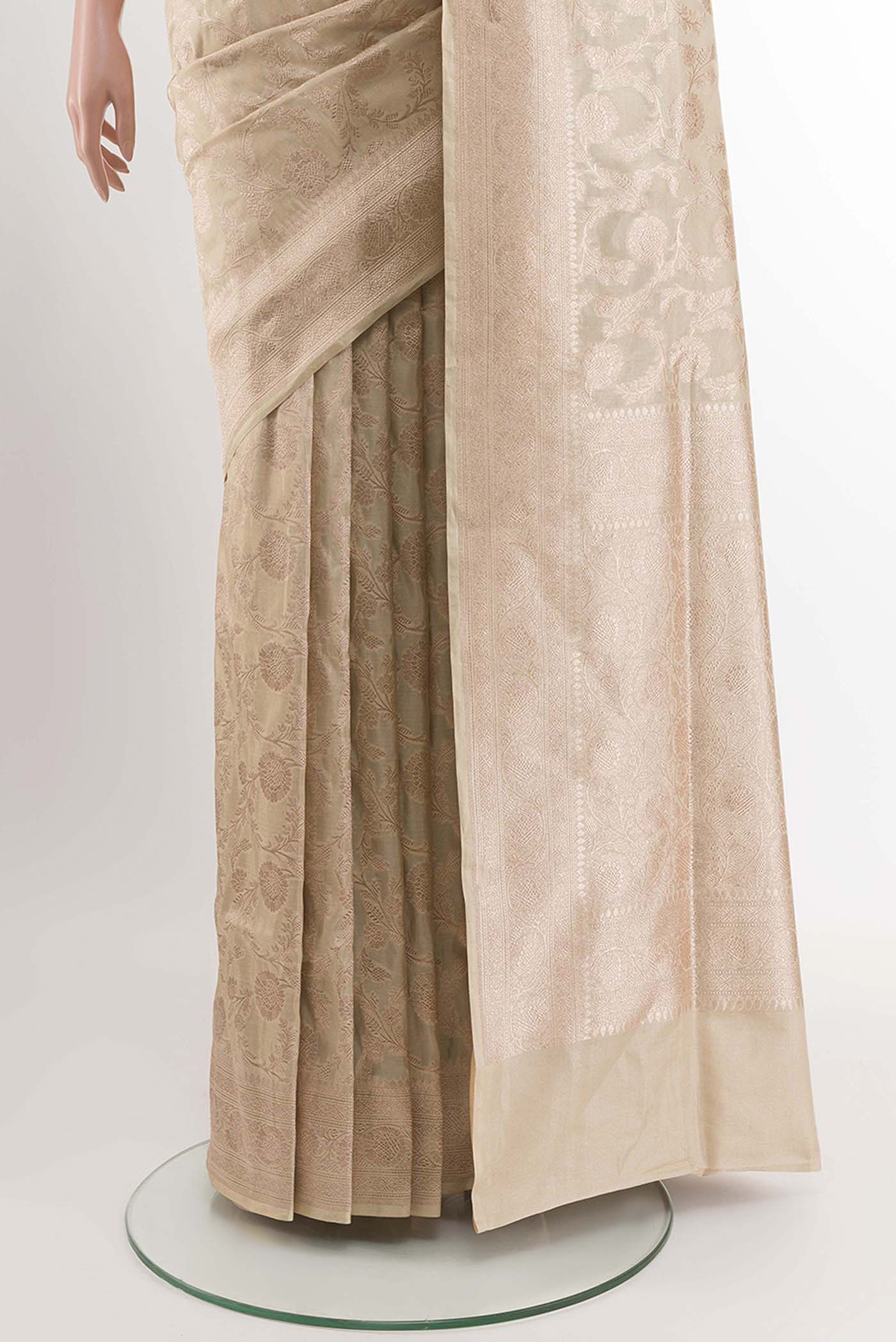 pleats pallu