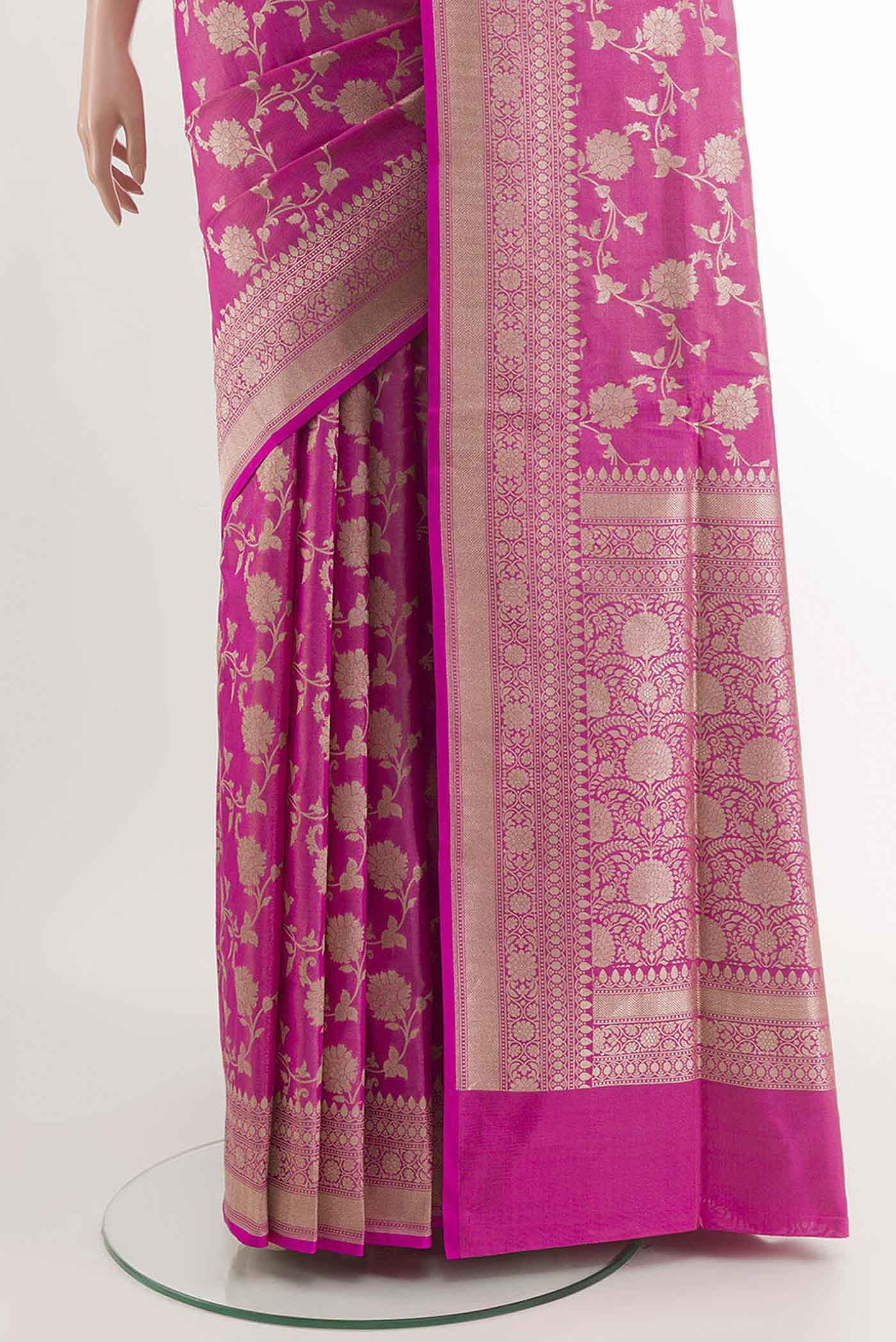 pleats pallu