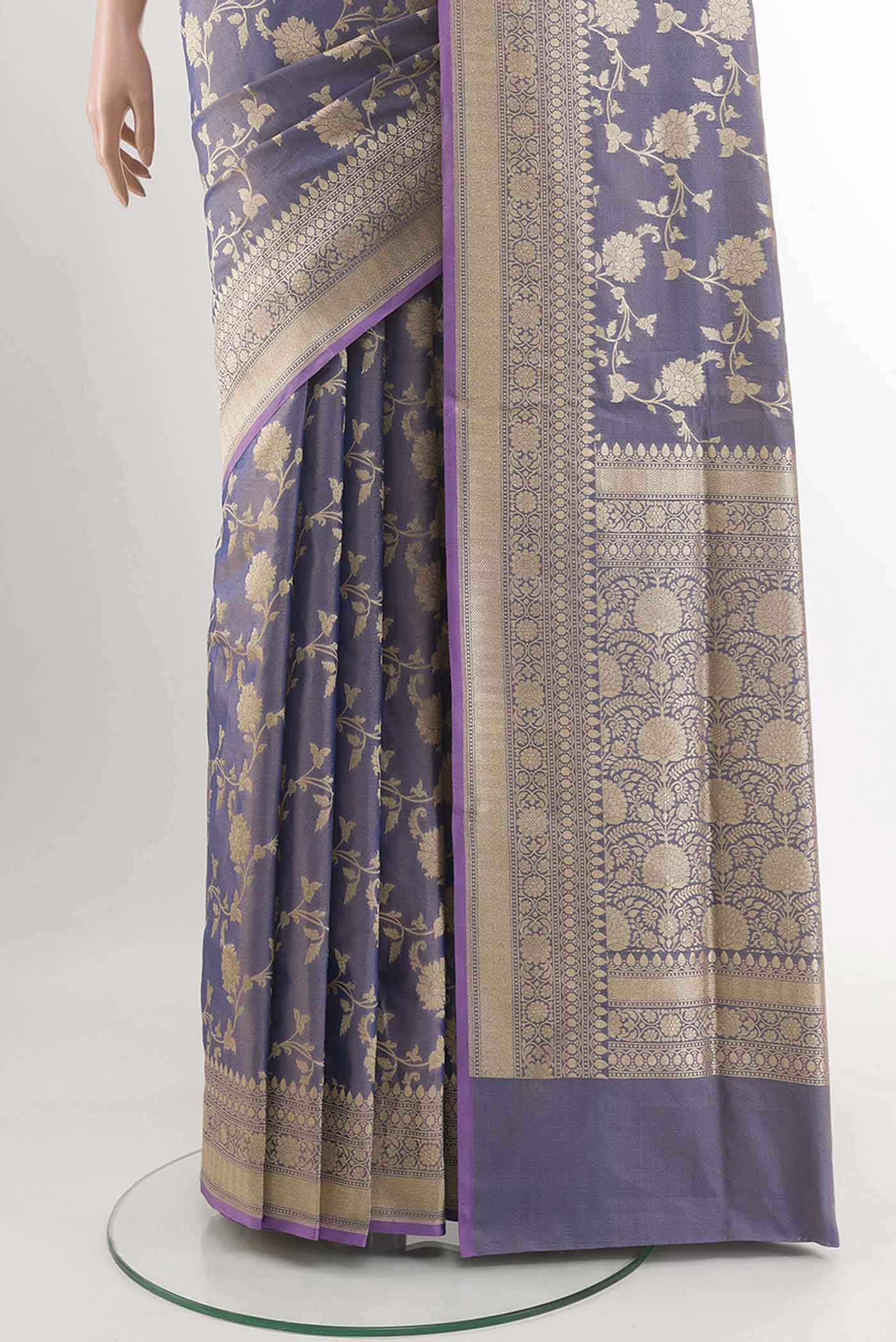 pleats pallu