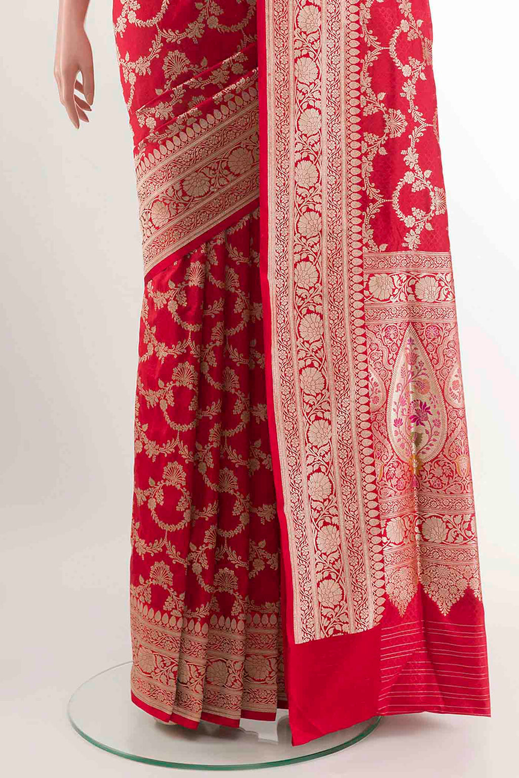 pleats pallu